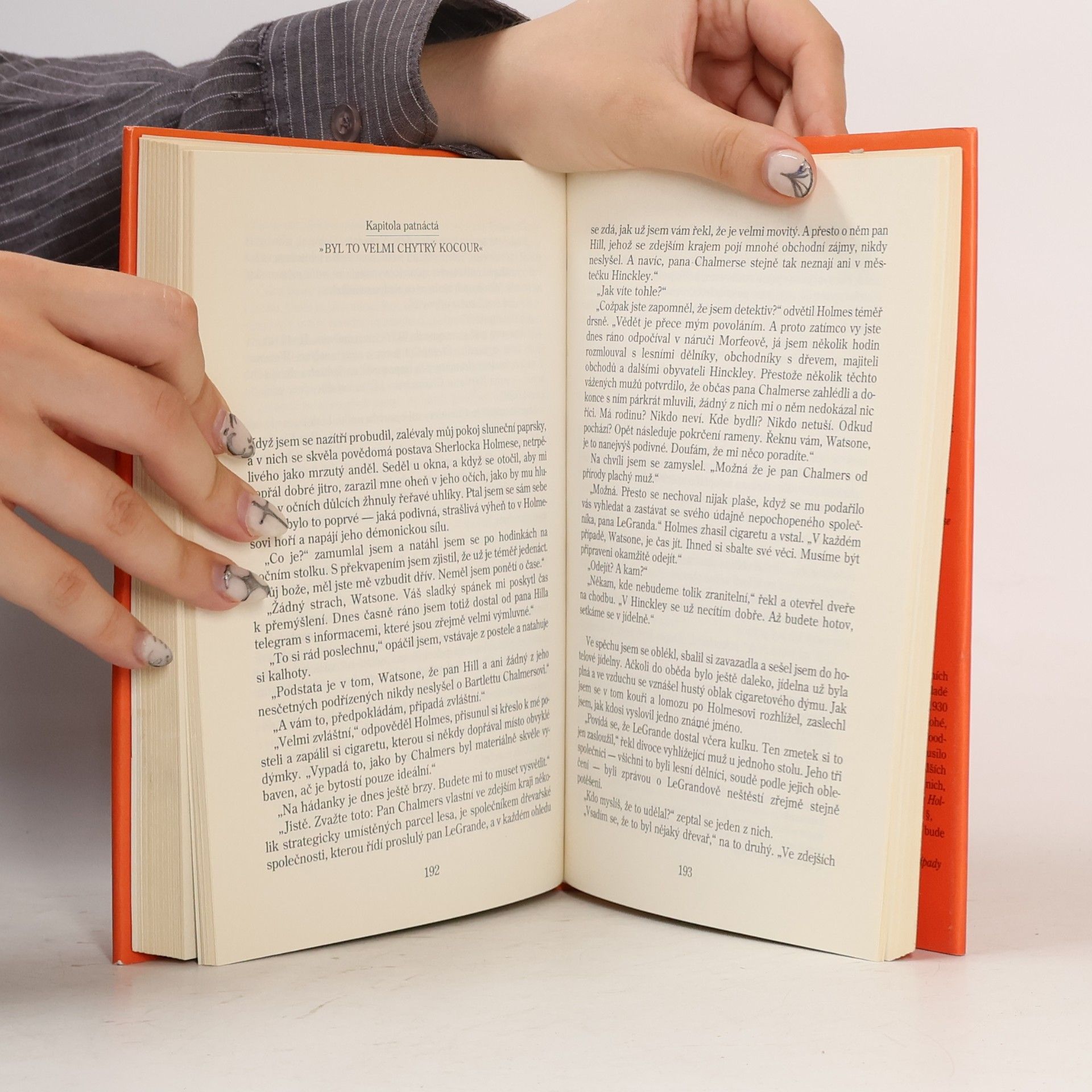 Larry Millett Sherlock Holmes a Ohnivý démon