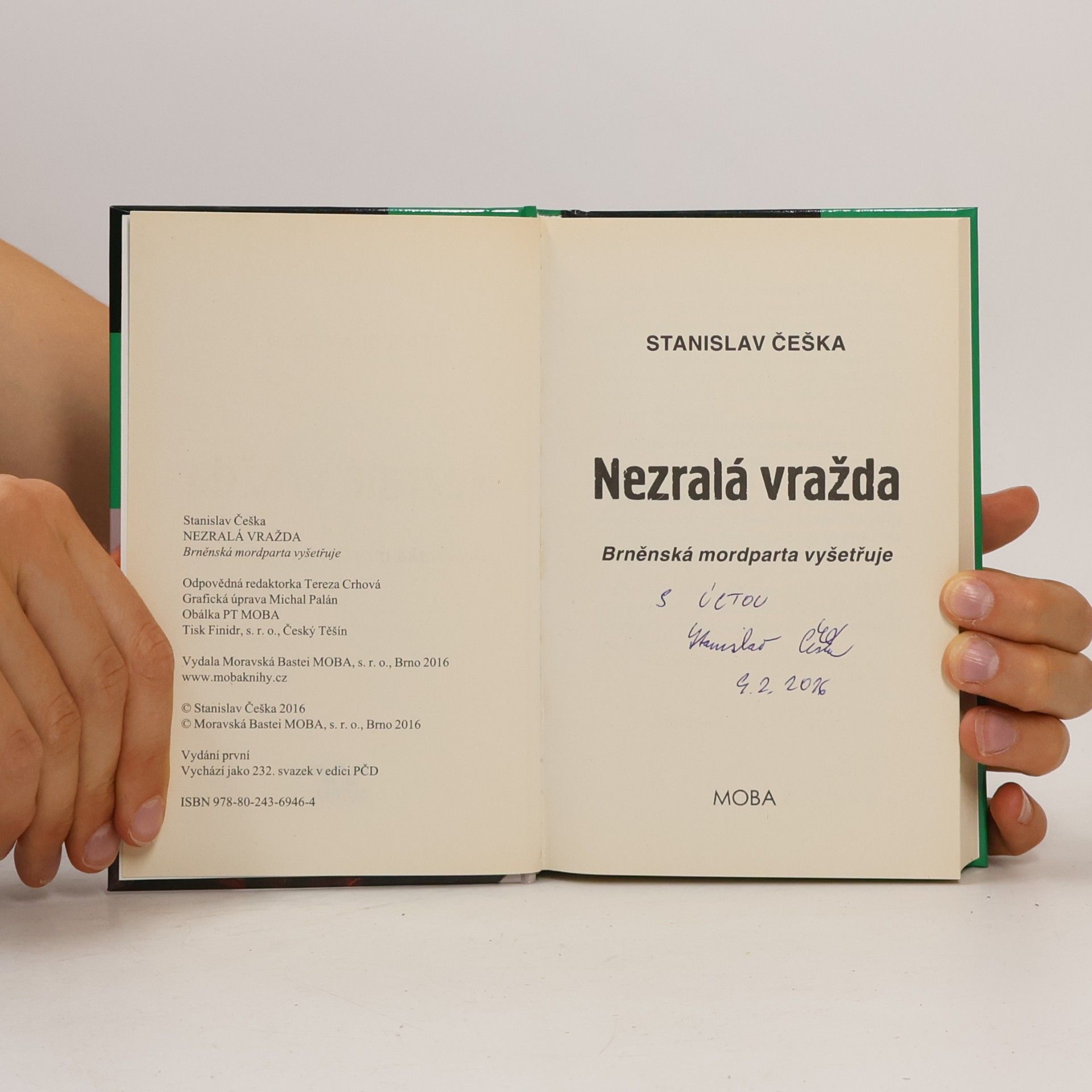 Stanislav Češka Nezralá vražda