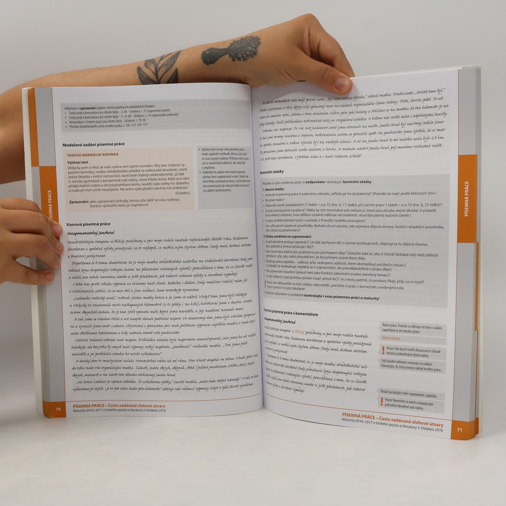 Autorenkollektiv Maturita 2016-2017. ČJ