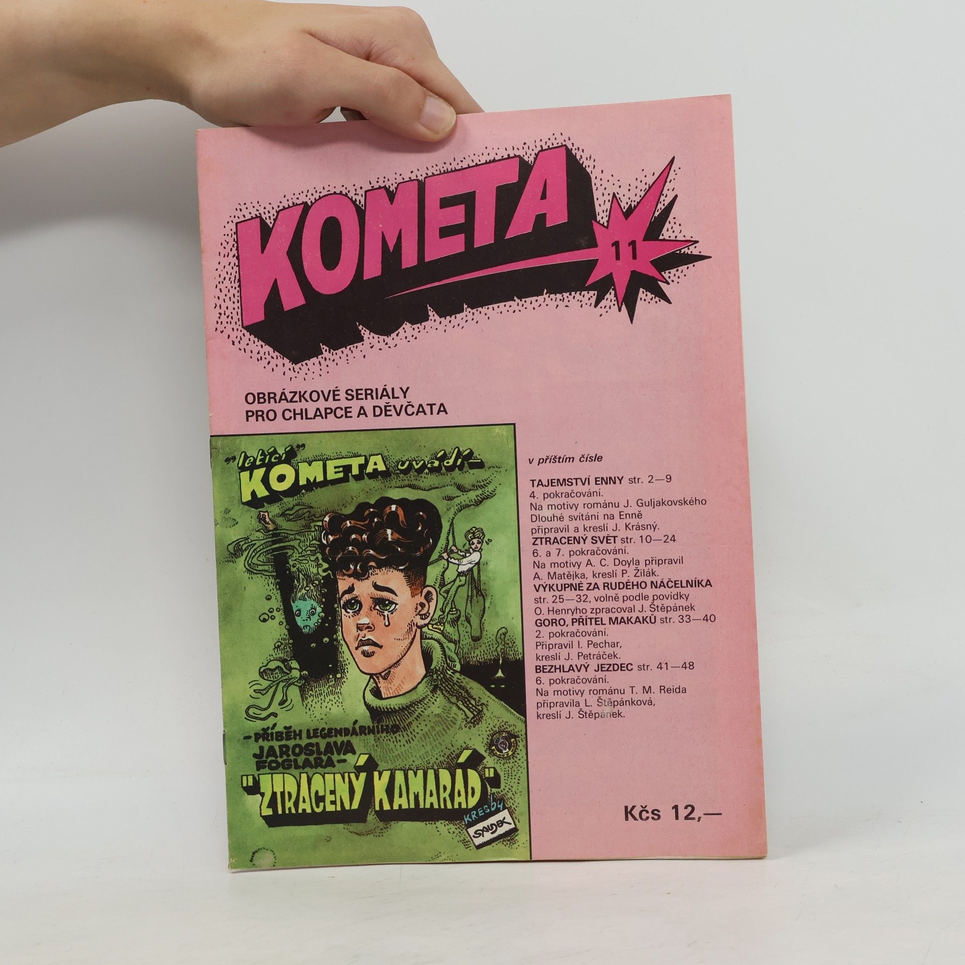 Kolektiv autorů Kometa, obrázkové seriály pro chlapce a děvčata 11