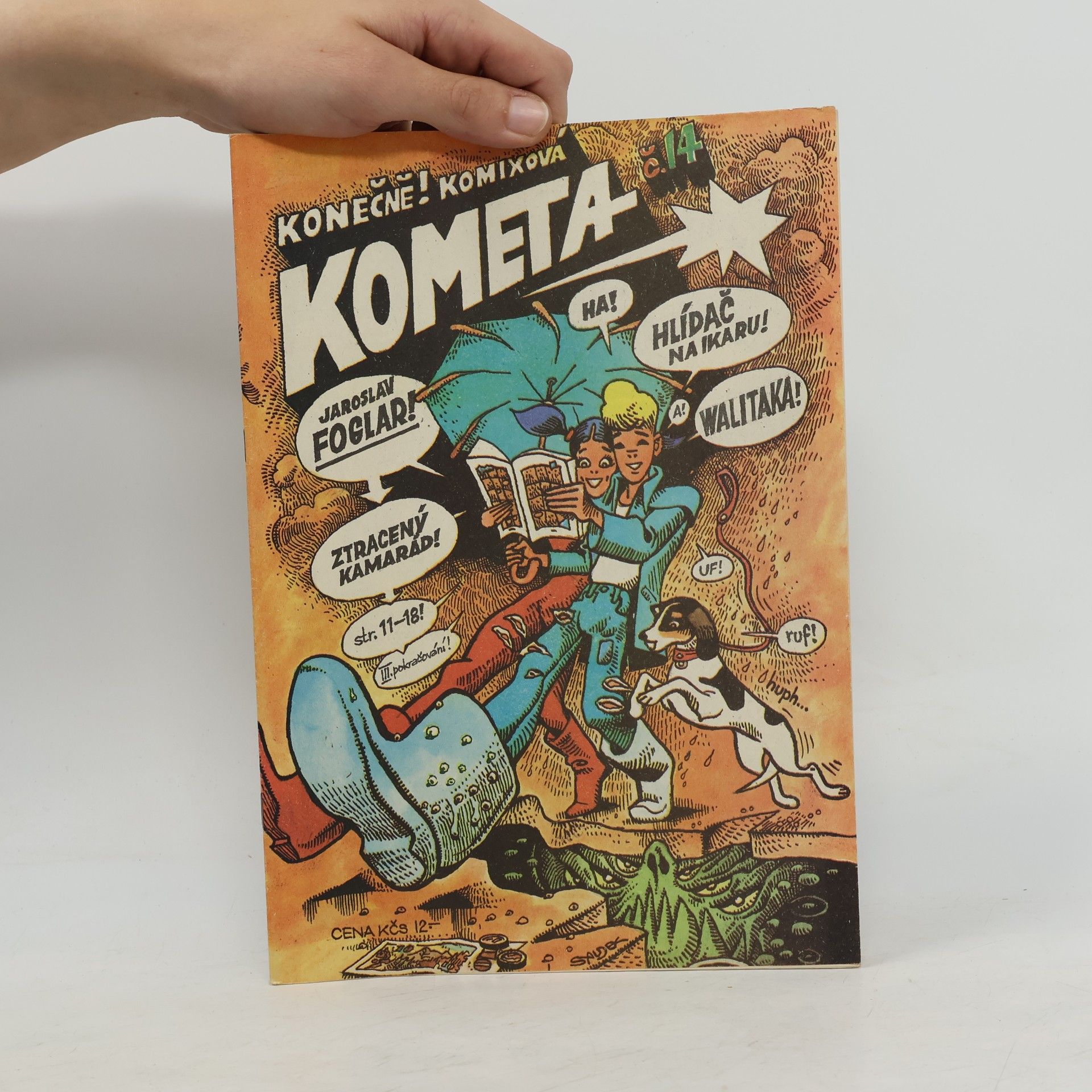 Jaroslav Foglar Konečně! komixová kometa 14