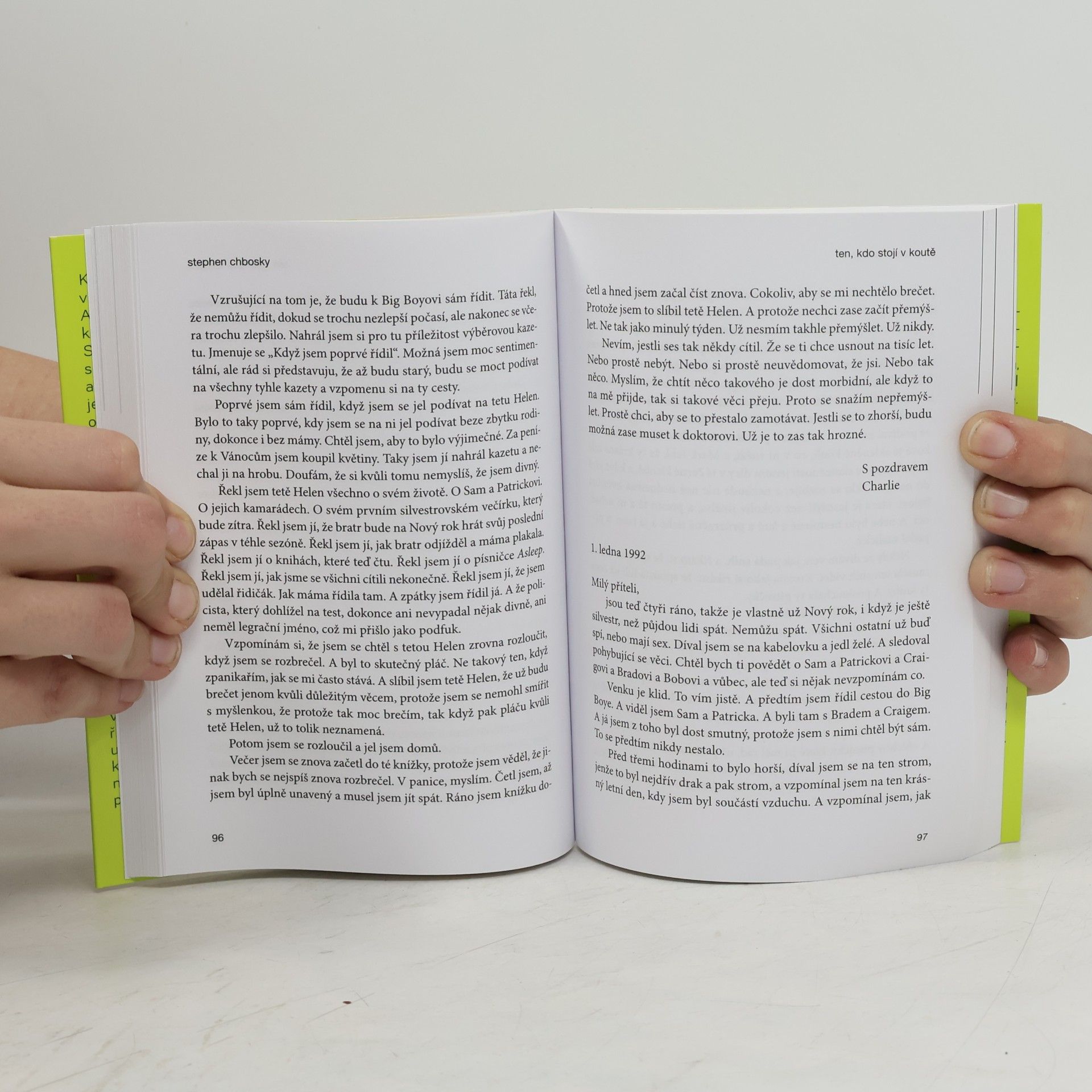 Stephen Chbosky Ten, kdo stojí v koutě