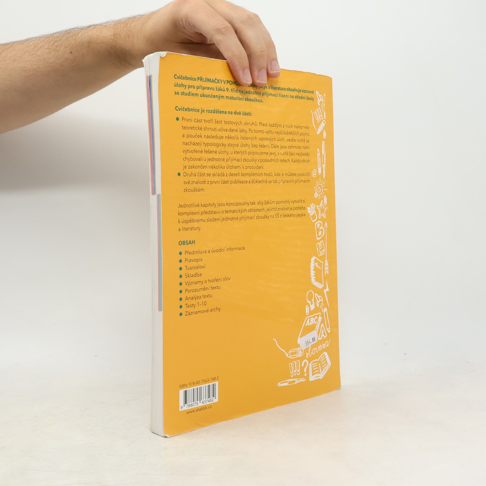 Various authors Přijímačky 9 Český jazyk a literatura + E-learning 2025