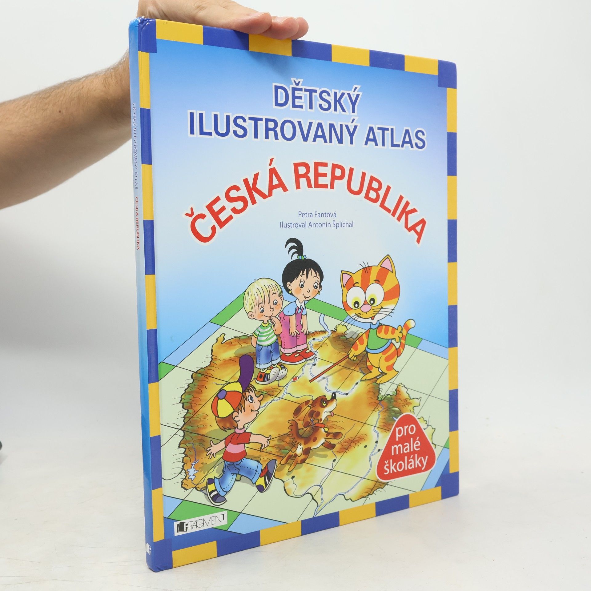 Antonín Šplíchal Dětský ilustrovaný atlas Česká republika