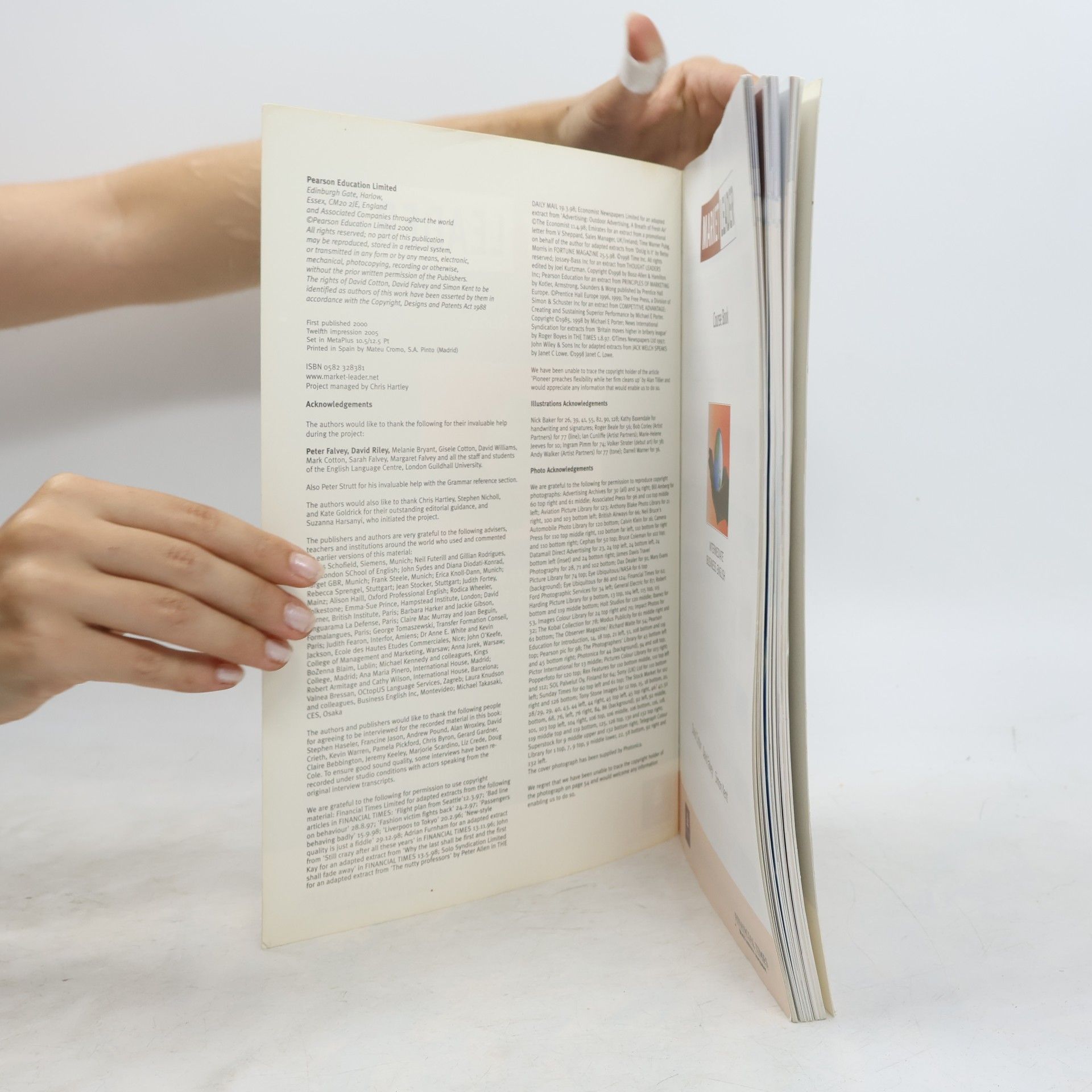 David Cotton Market Leader. Intermediate Business English. Course Book