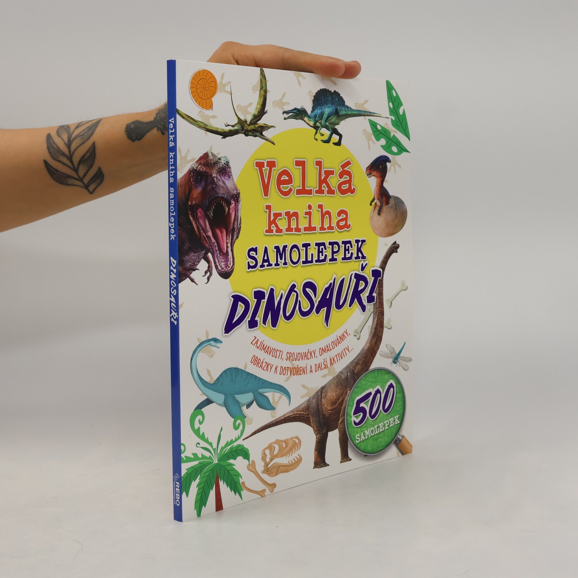 Collectif d'auteurs Velká kniha samolepek: Dinosauři