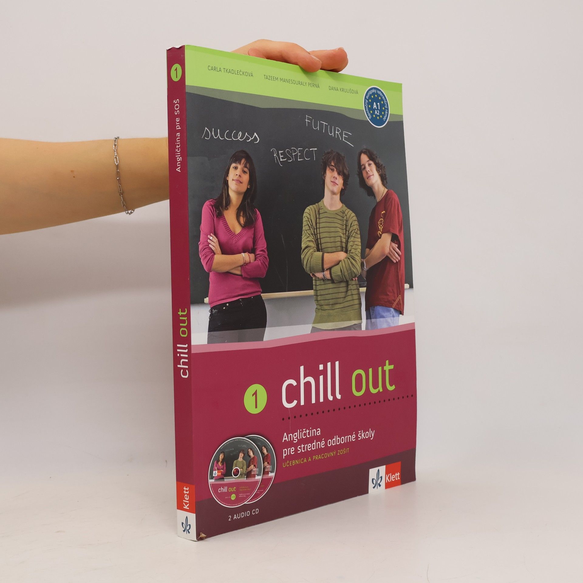 Marián Adamec Chill out 1: angličtina pre stredné odborné školy. Učebnica a pracovný zošit