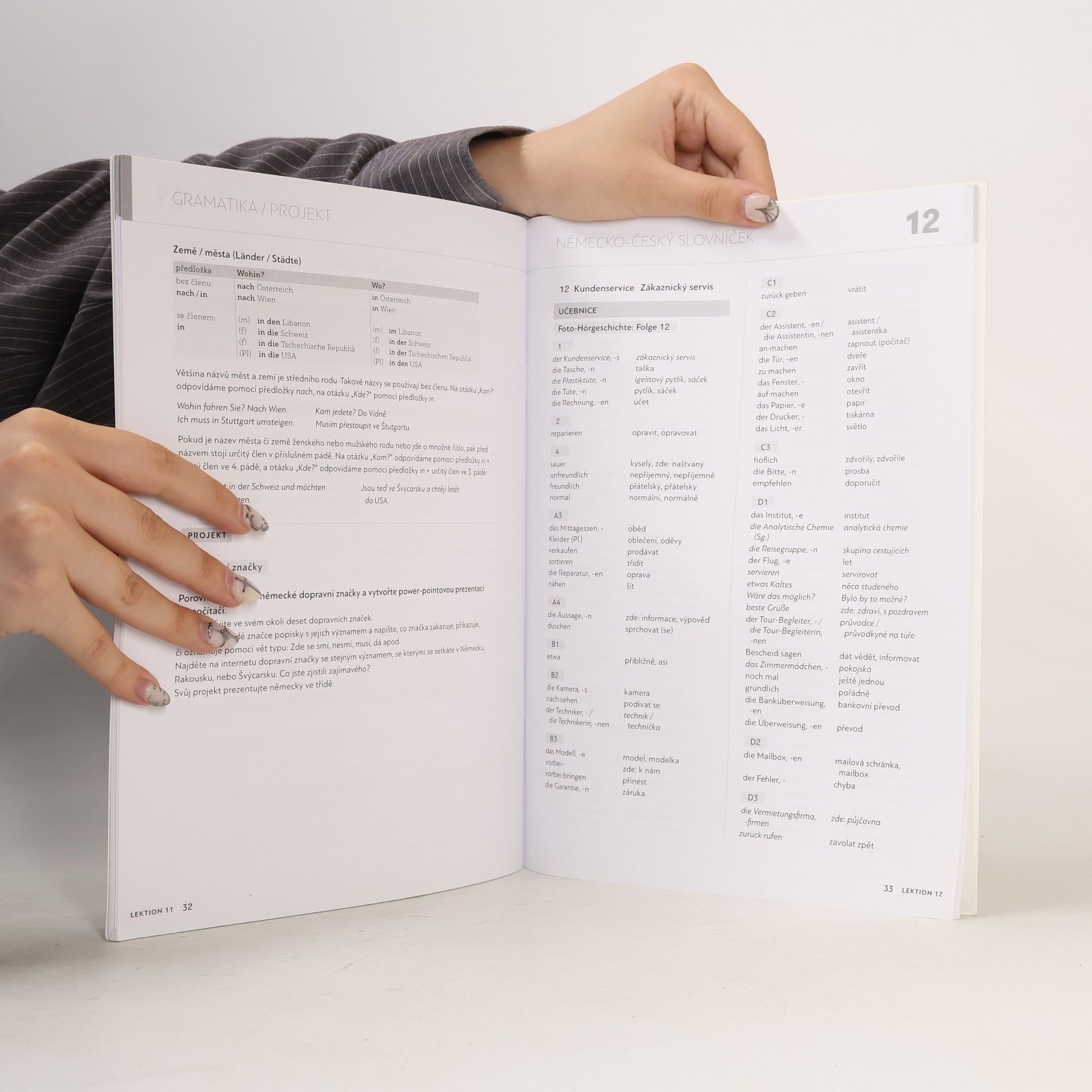 Autorenkollektiv Schritte international 2 neu : Glossar XXL : Deutsch-Tschechisch, Německo-český slovníček : Niveau A1.2