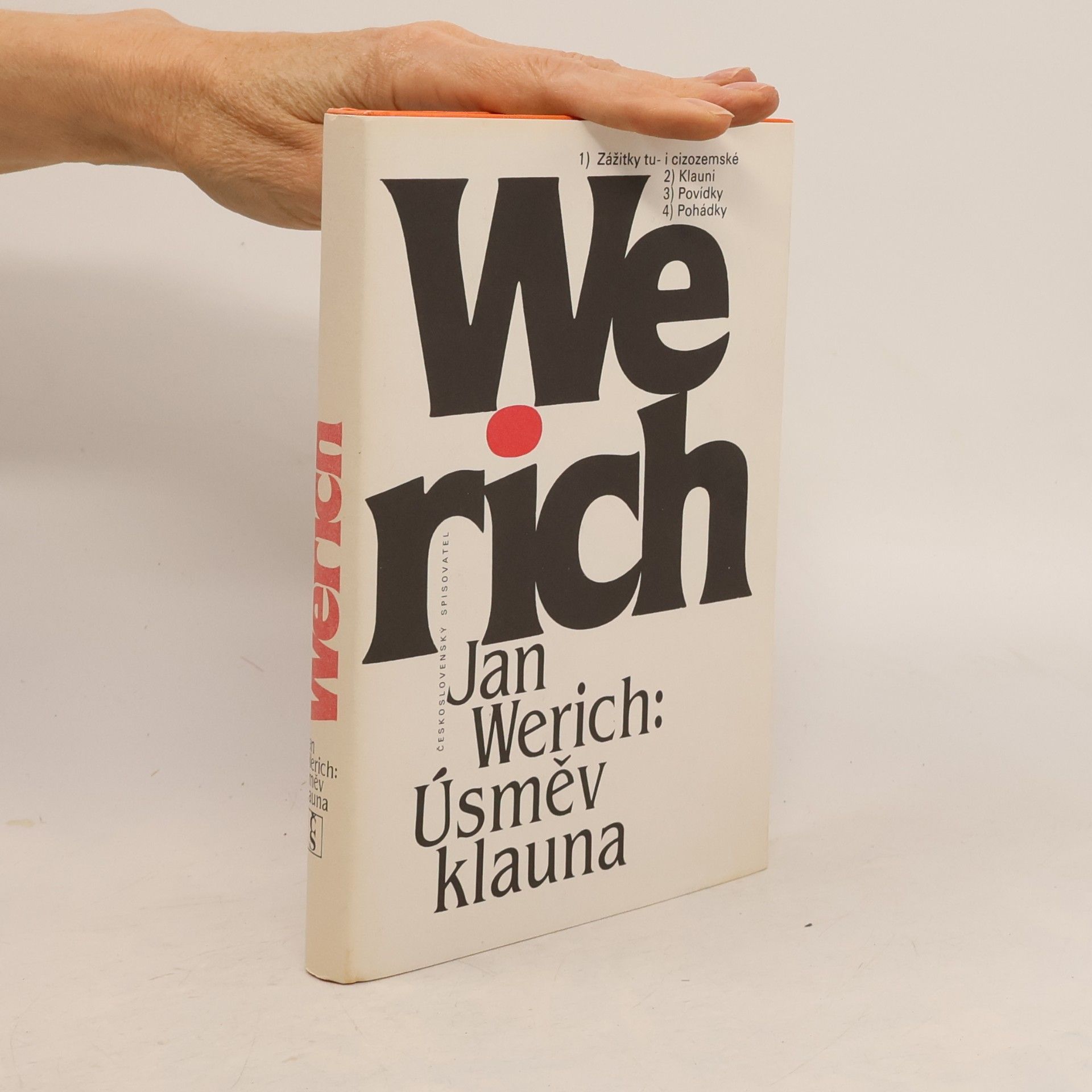 Jan Werich Úsměv klauna