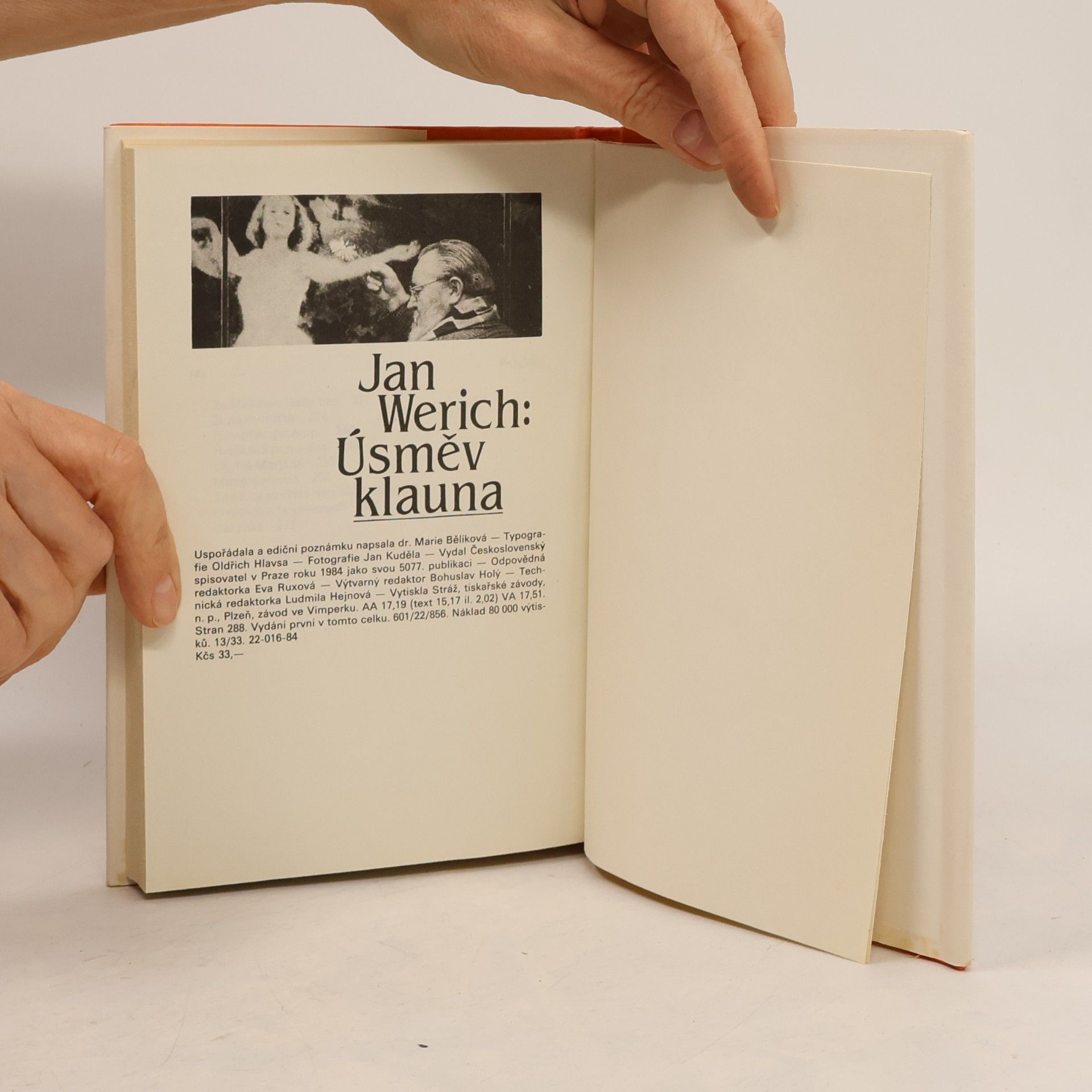 Jan Werich Úsměv klauna