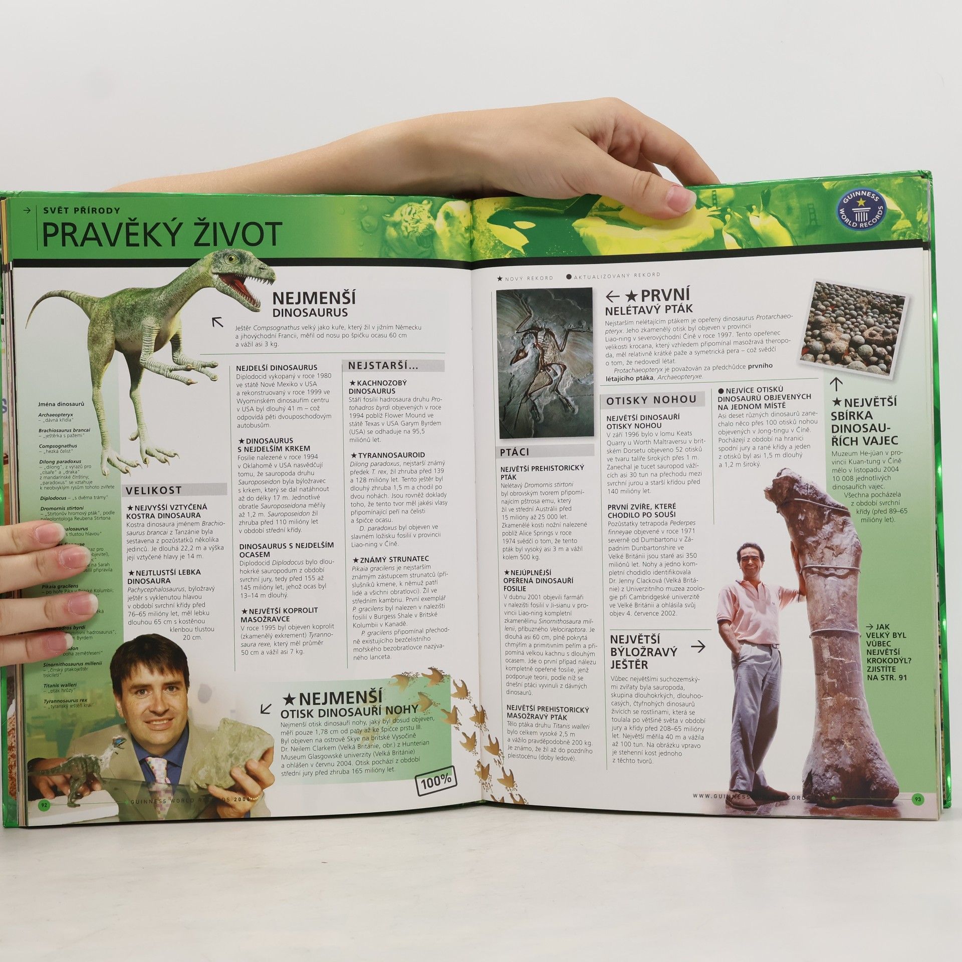 Emílie Harantová Guinness world records 2006. Kniha světových rekordů