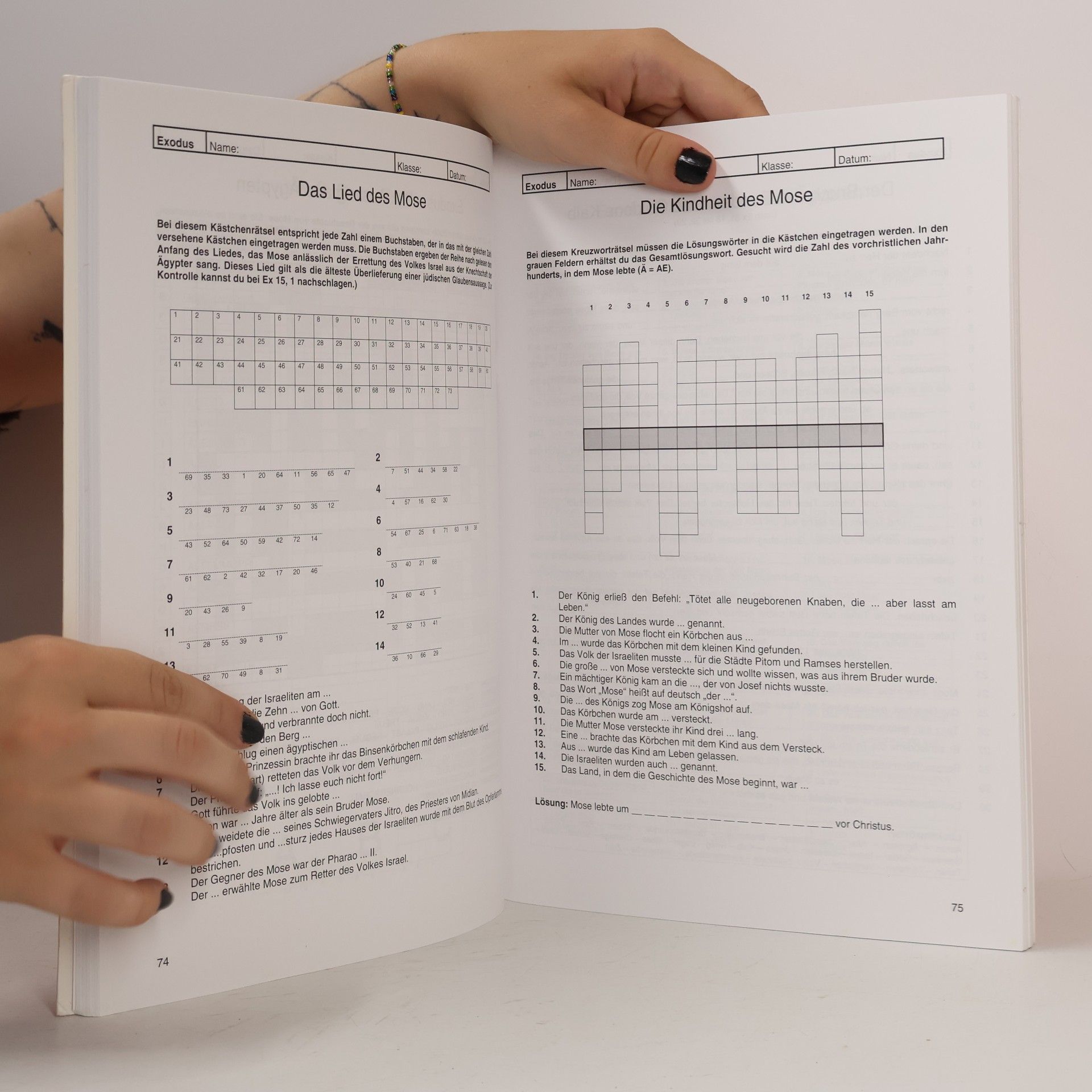 Brigitte E. Kochenburger Das große Rätselbuch Religion