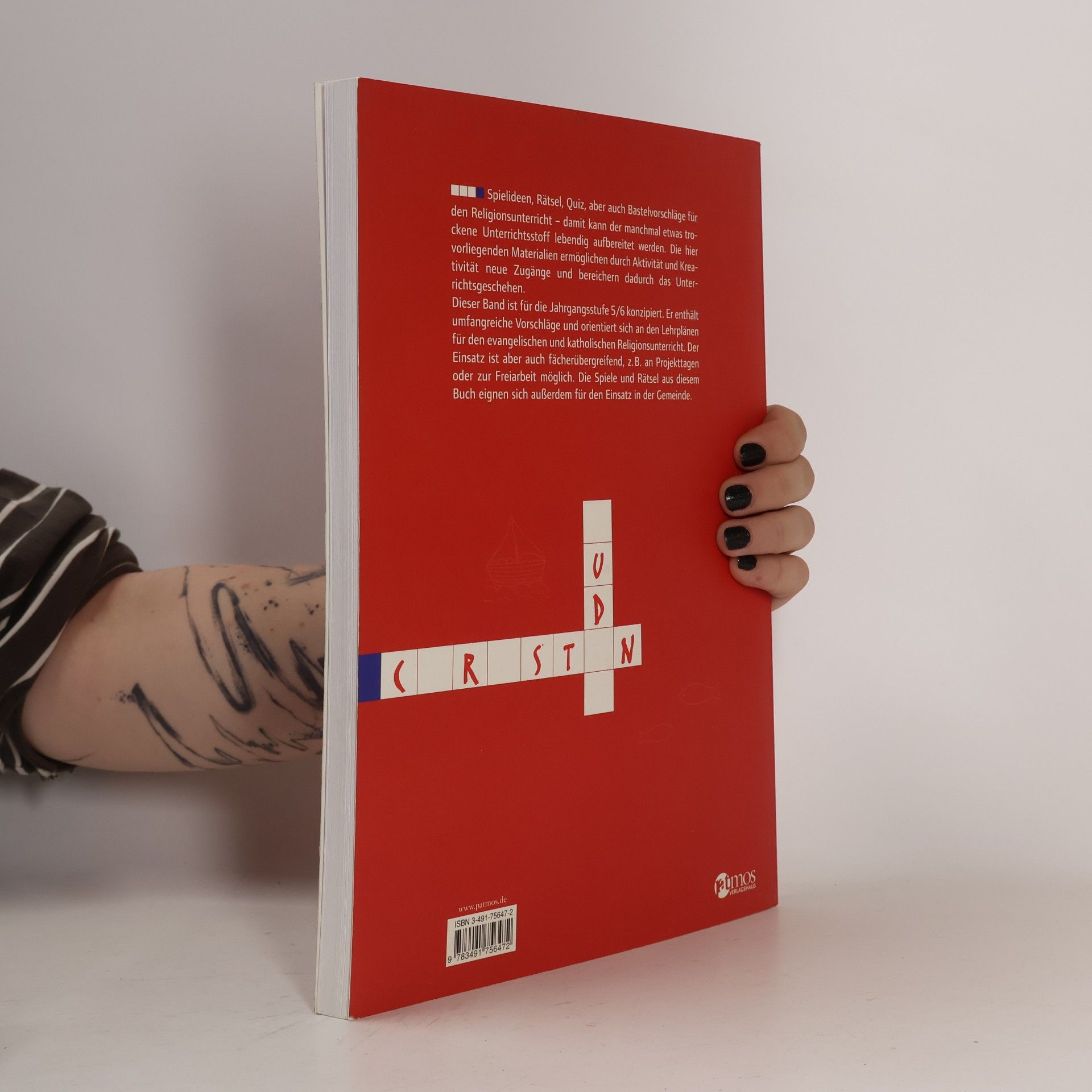 Renate Schneider Rätselbuch Religion 5/6: Rätsel - Rollenspiele - Bastelarbeiten