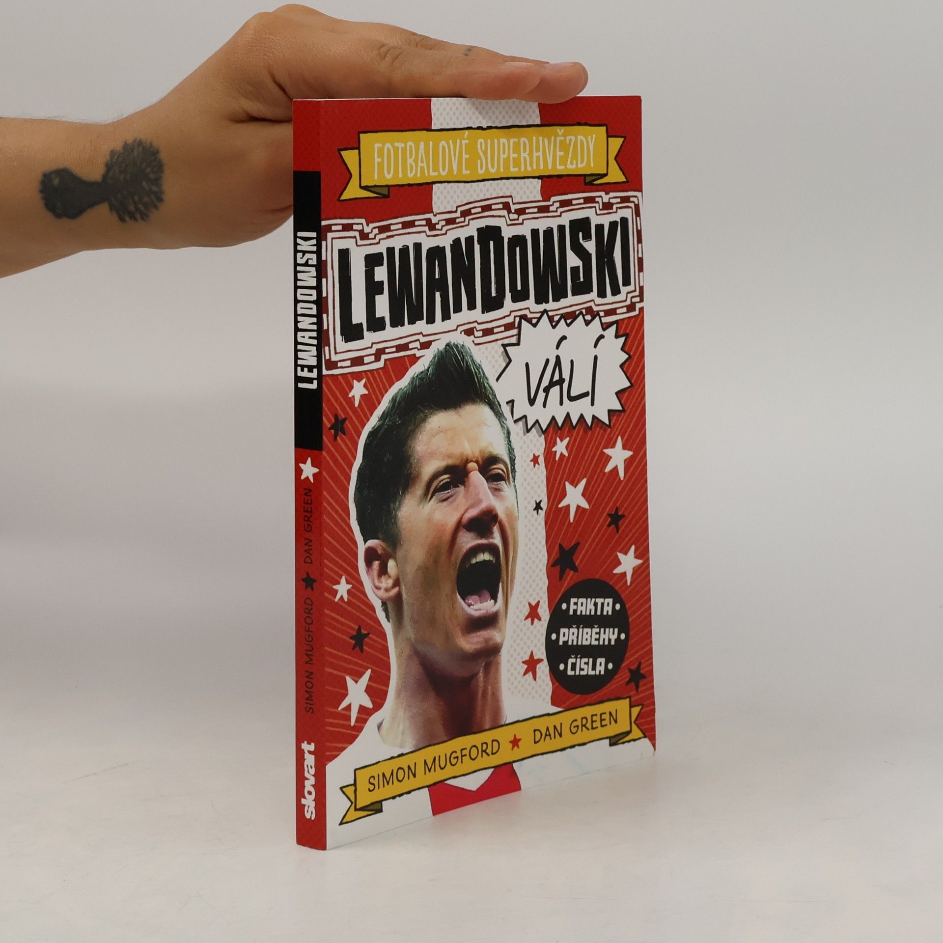Simon Mugford Fotbalové superhvězdy. Lewandowski válí
