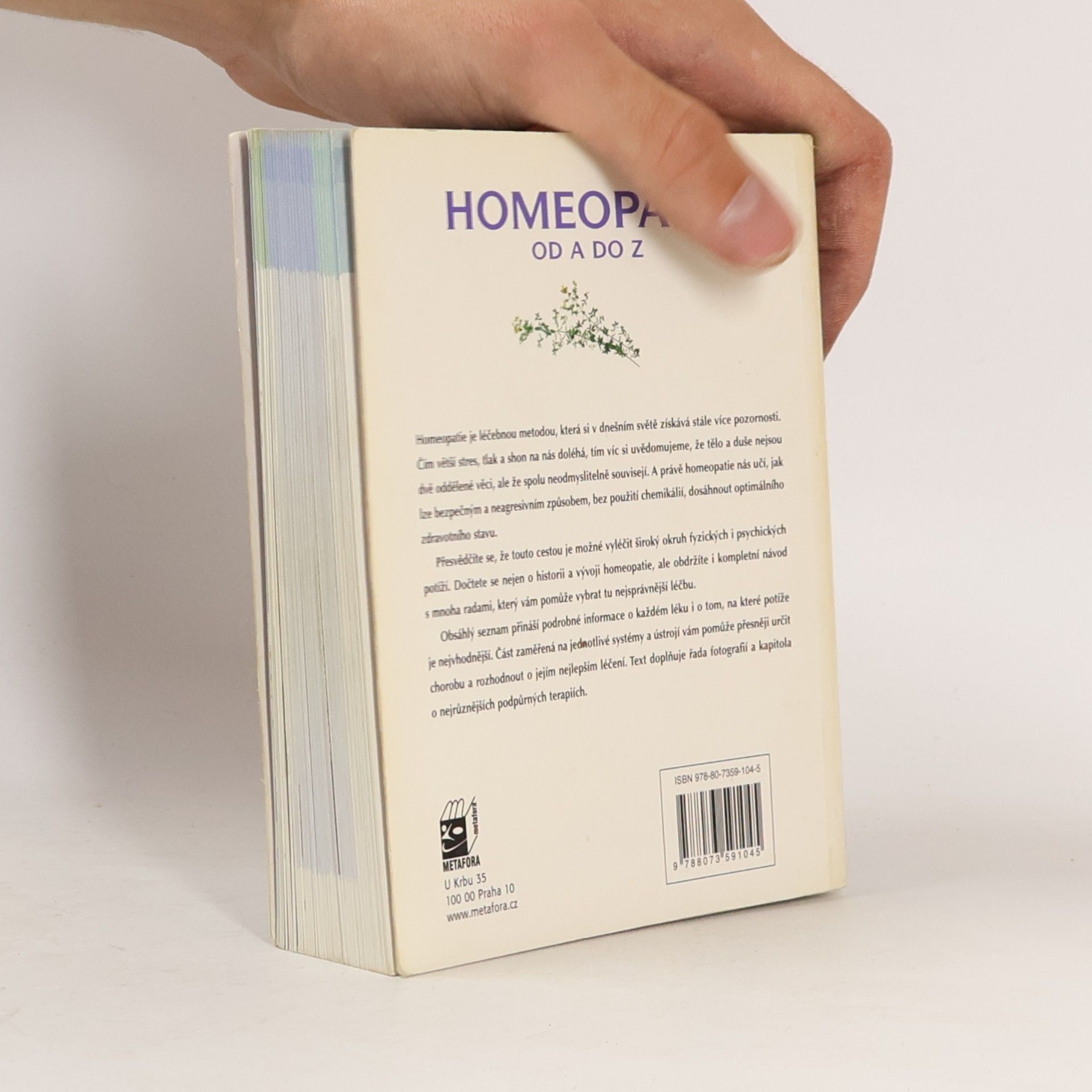 Ambika Wauters Homeopatie od A do Z: Všechno, co chcete vědět o této léčebné metodě