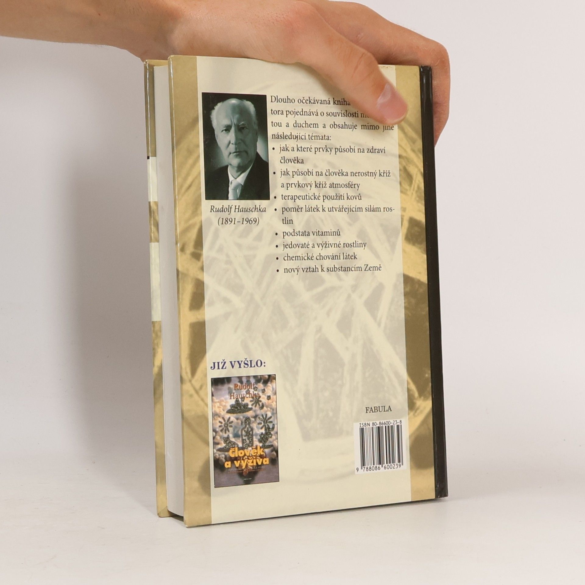 Rudolf Hauschka Člověk a substance