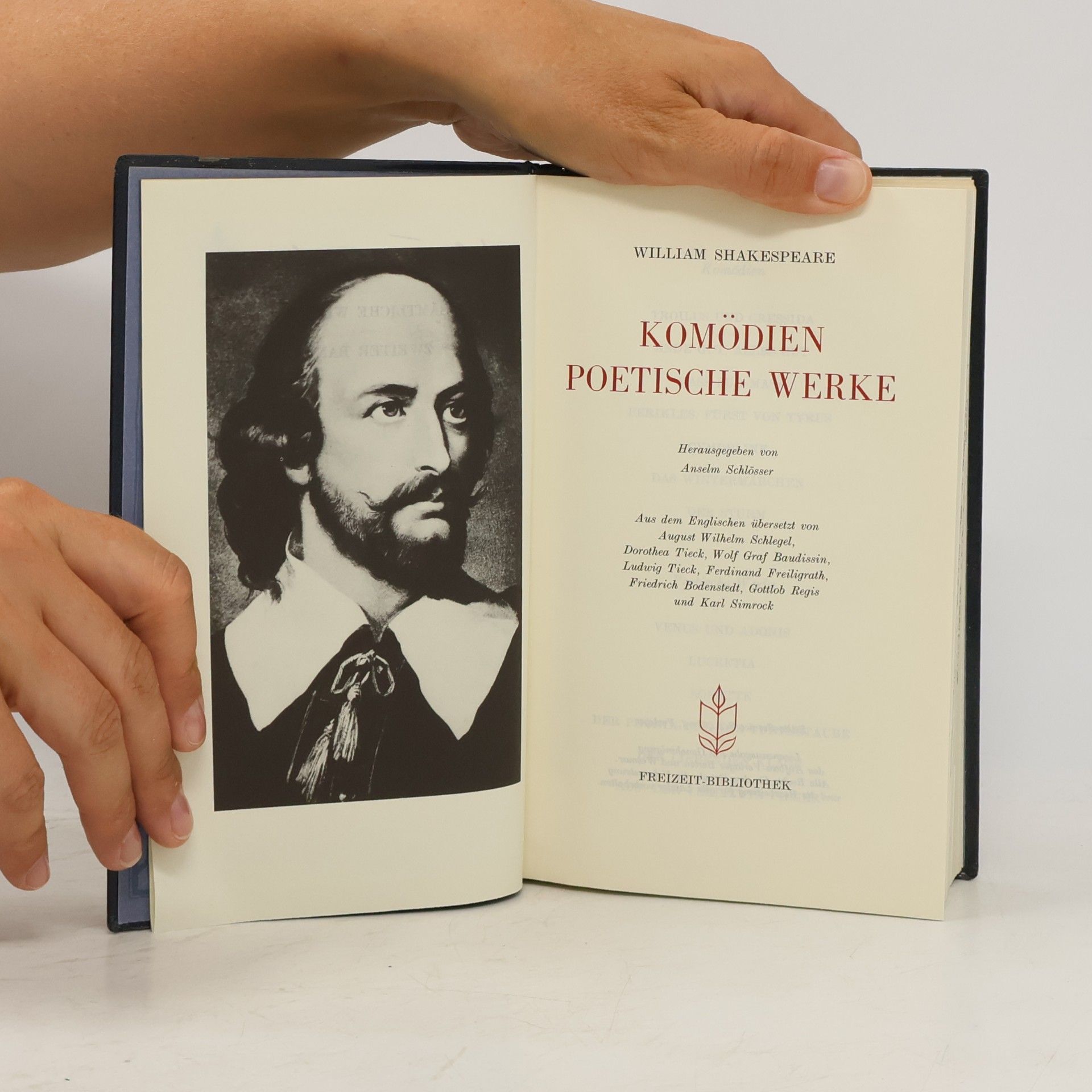 William Shakespeare Sämtliche Werke II. Komödien. Poetusche Werke