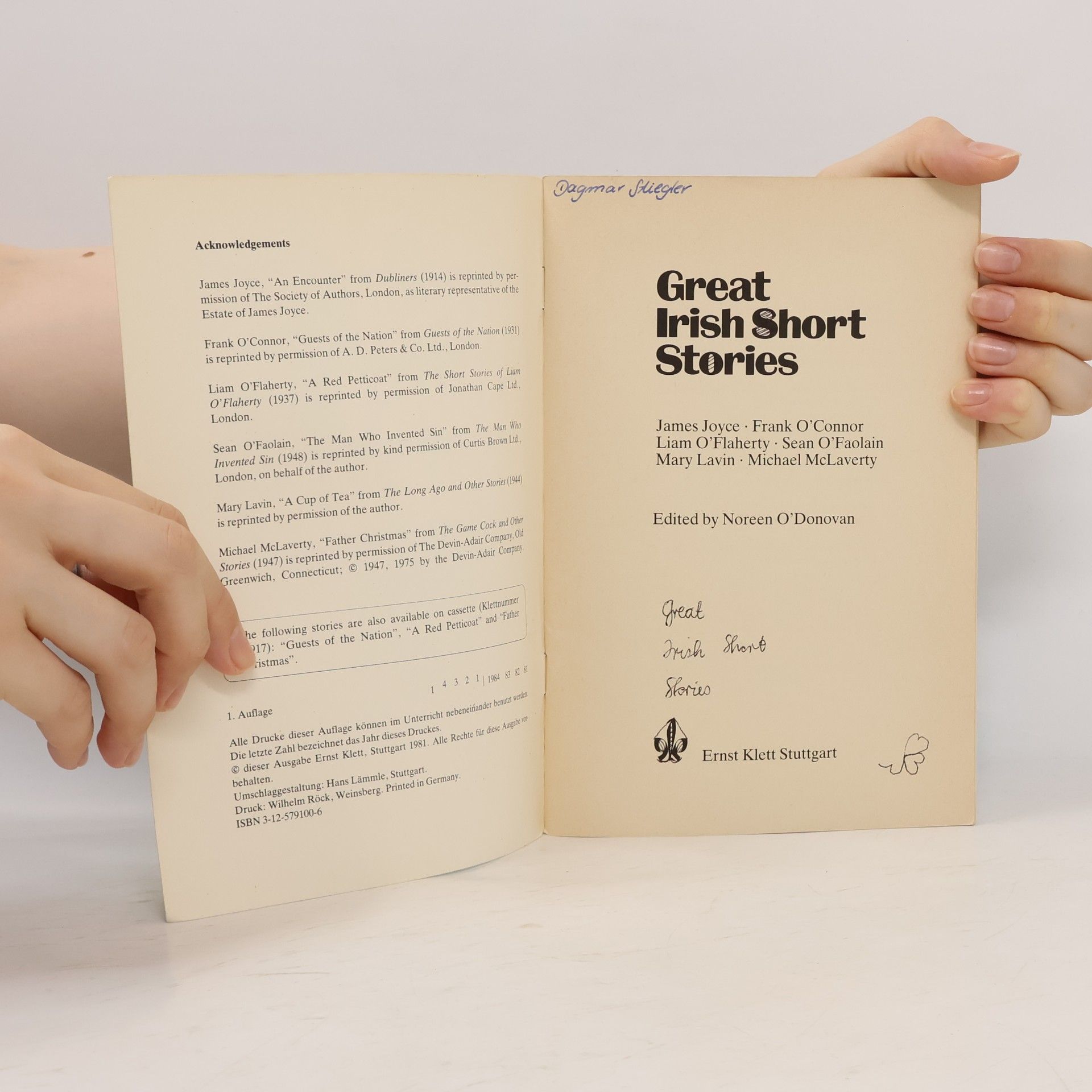 Various authors Great Irish short stories