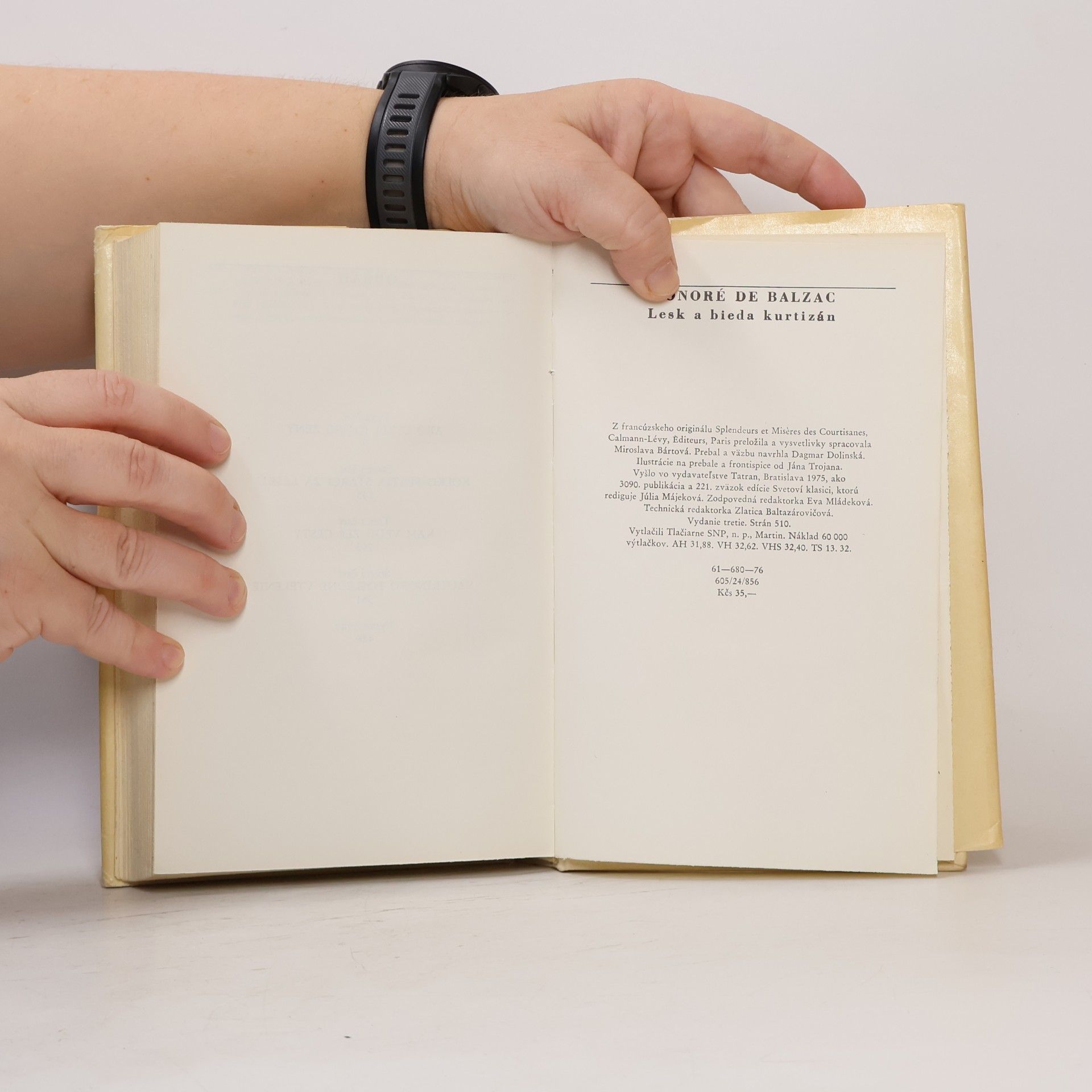Honoré de Balzac Lesk a bieda kurtizán