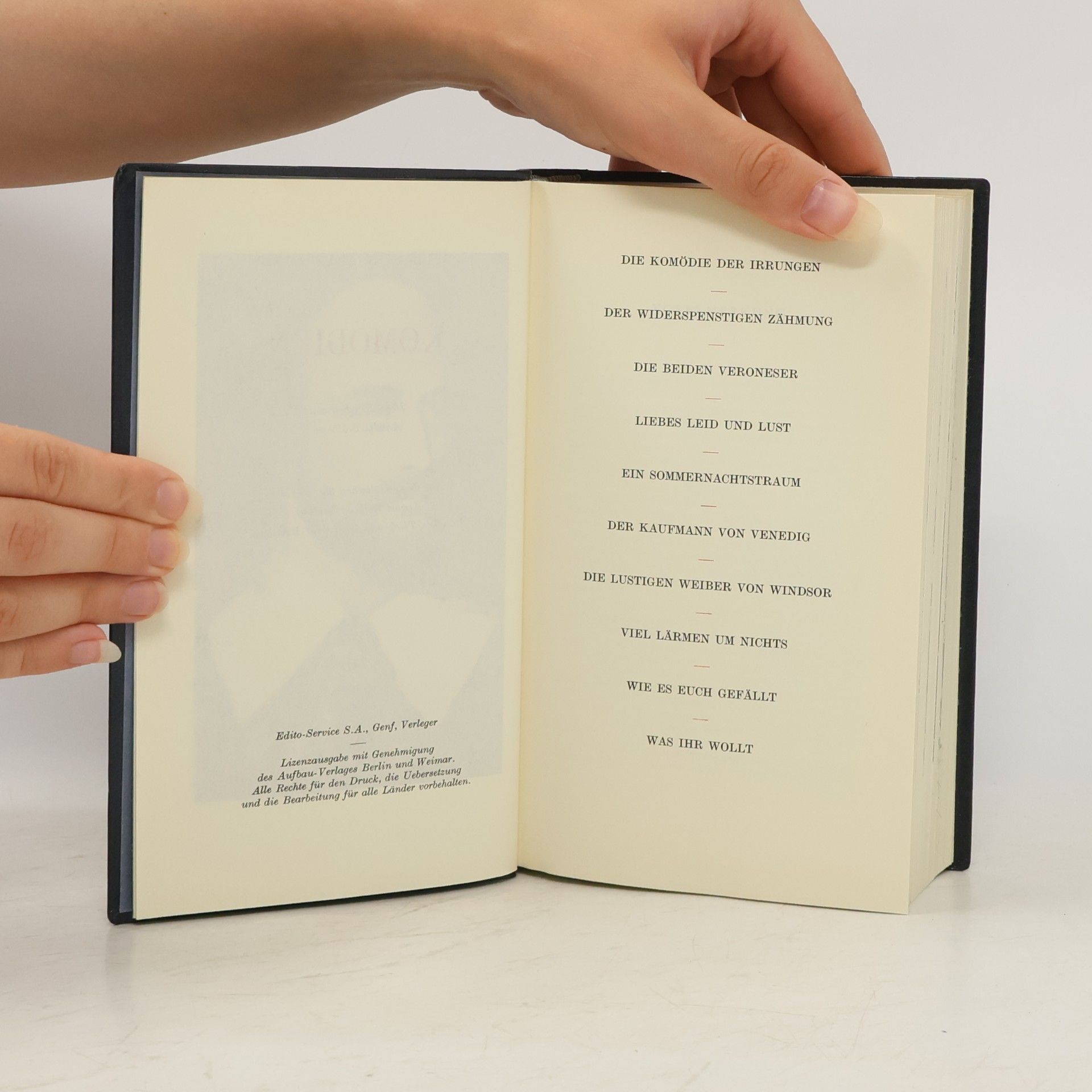 William Shakespeare Sämtliche Werke 1