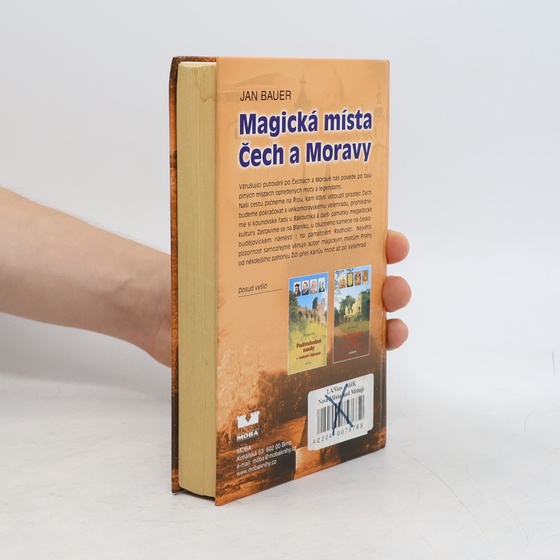 Jan Bauer Magická místa Čech a Moravy