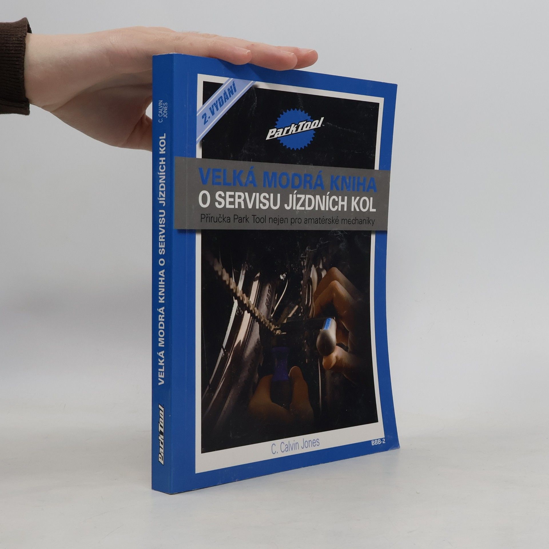 Calvin Jones Velká modrá kniha o servisu jízdních kol