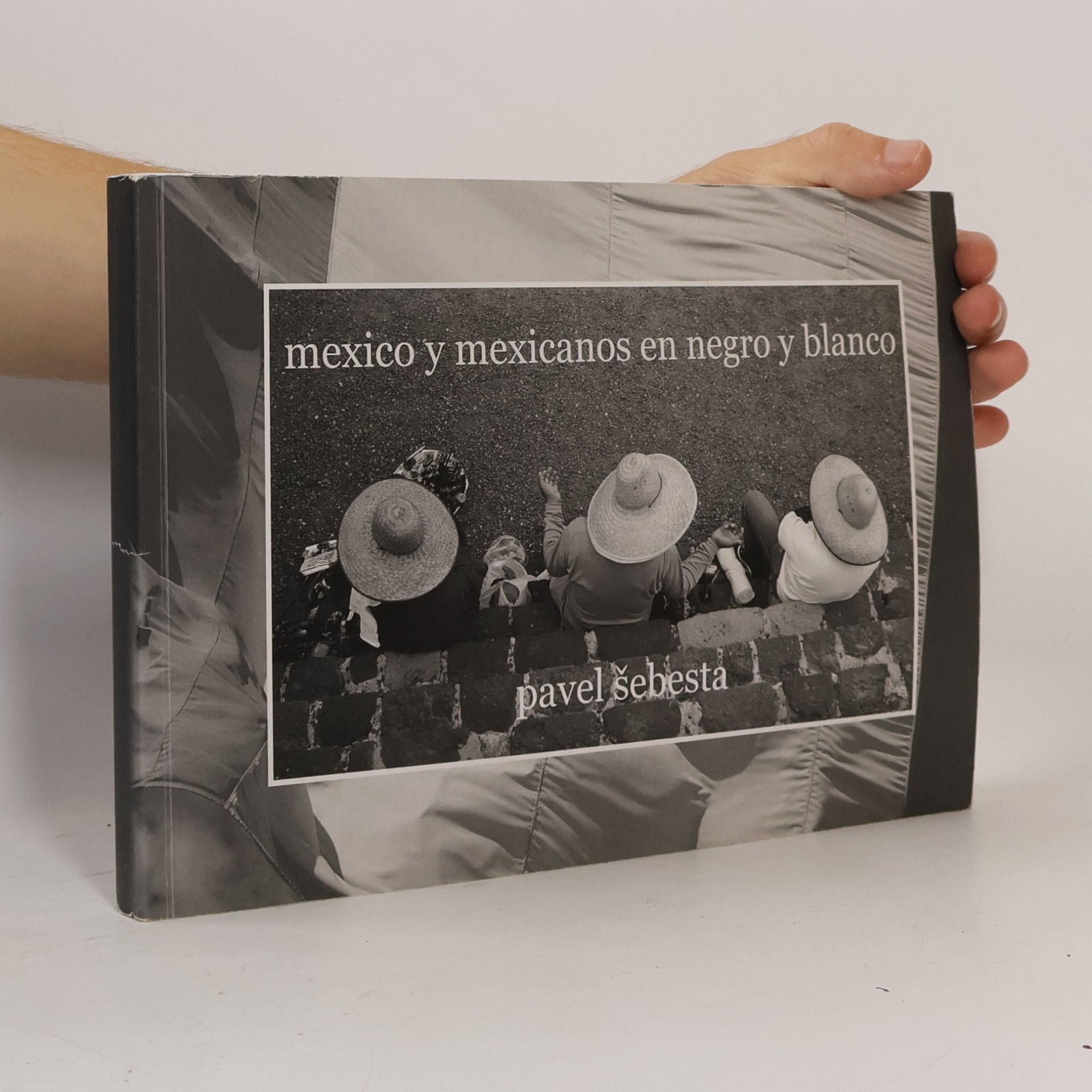 Mexico y mexicanos an negro y blanco