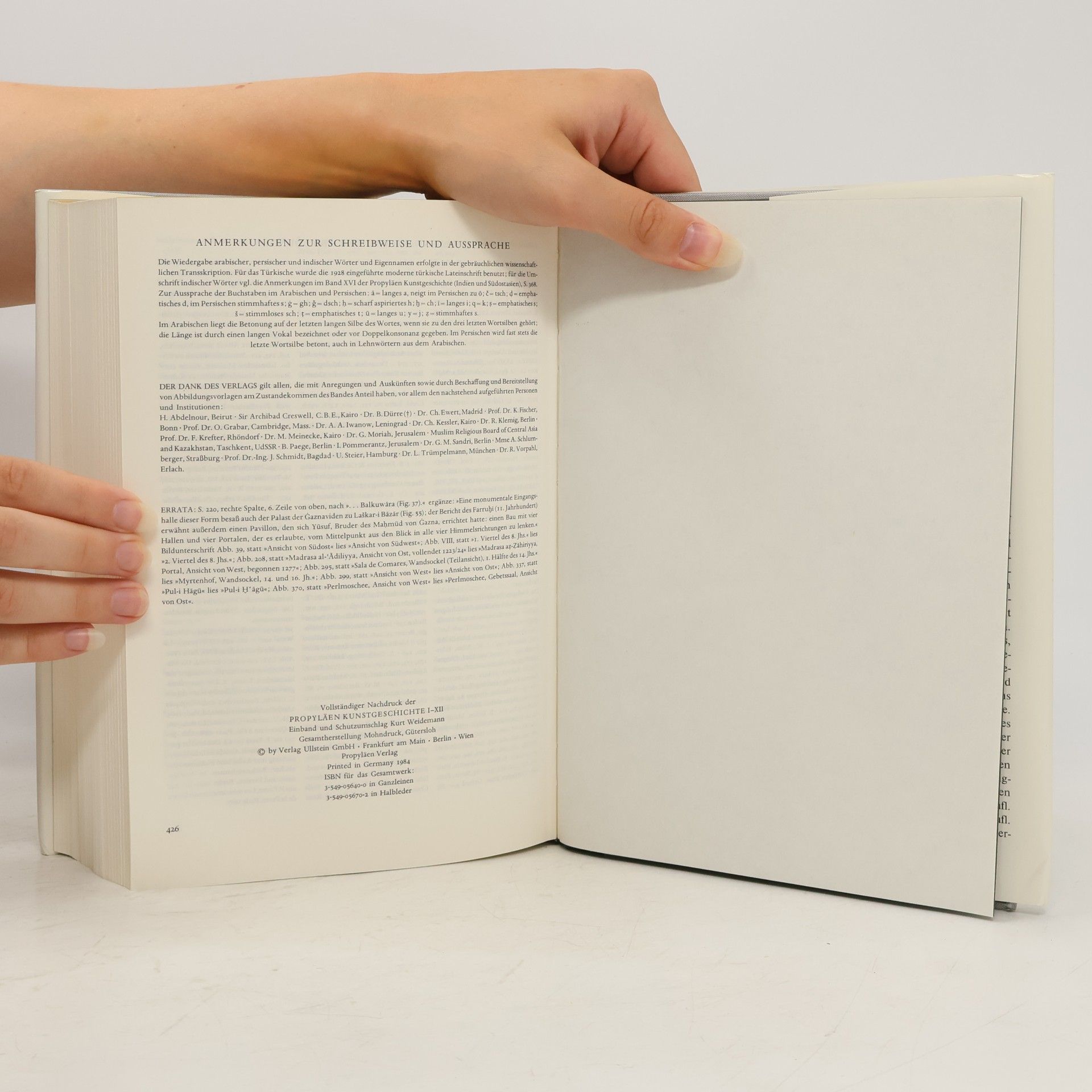 J. Sourdel-Thomine Propyläen Kunst Geschichte 4. Die Kunst des Islam
