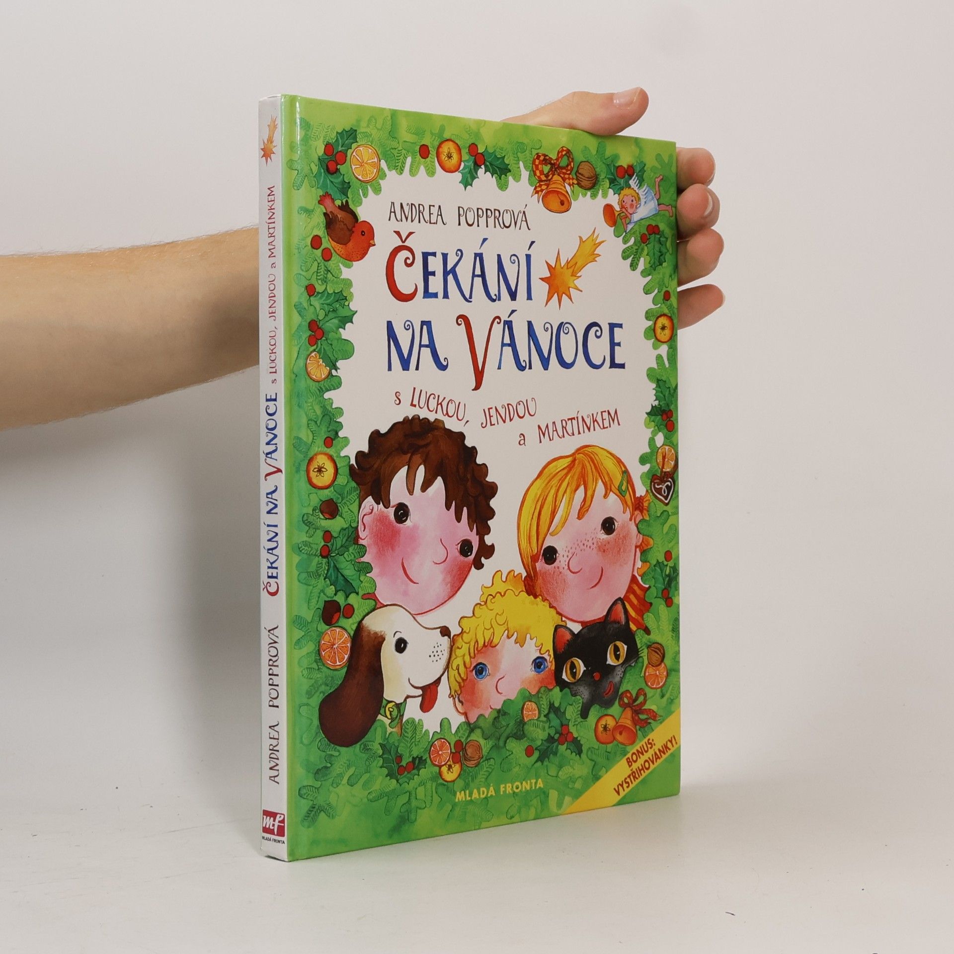 Andrea Popprová Čekání na Vánoce s Luckou, Jendou a Martínkem