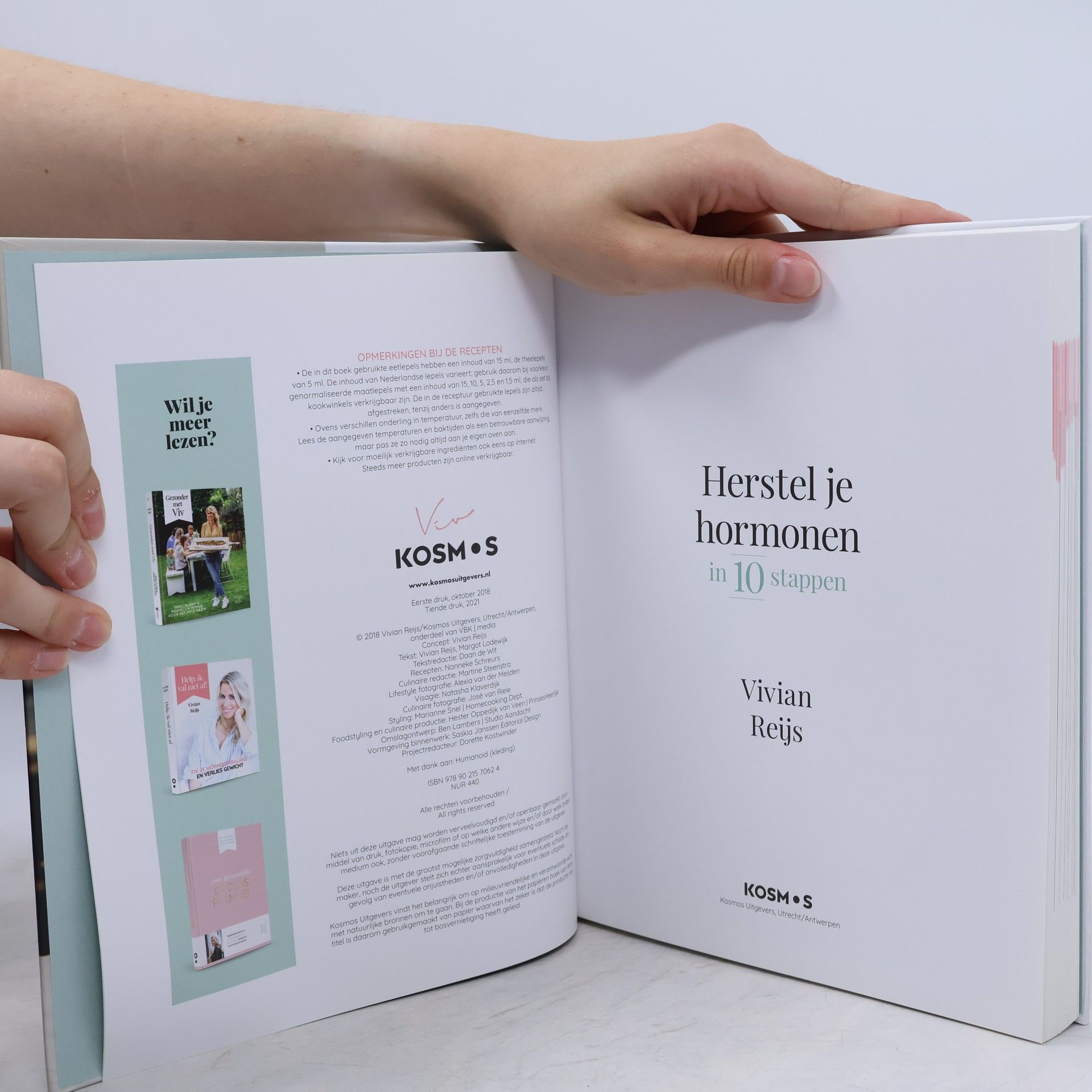 Vivian Ewbank-Reijs Herstel je hormonen in 10 stappen