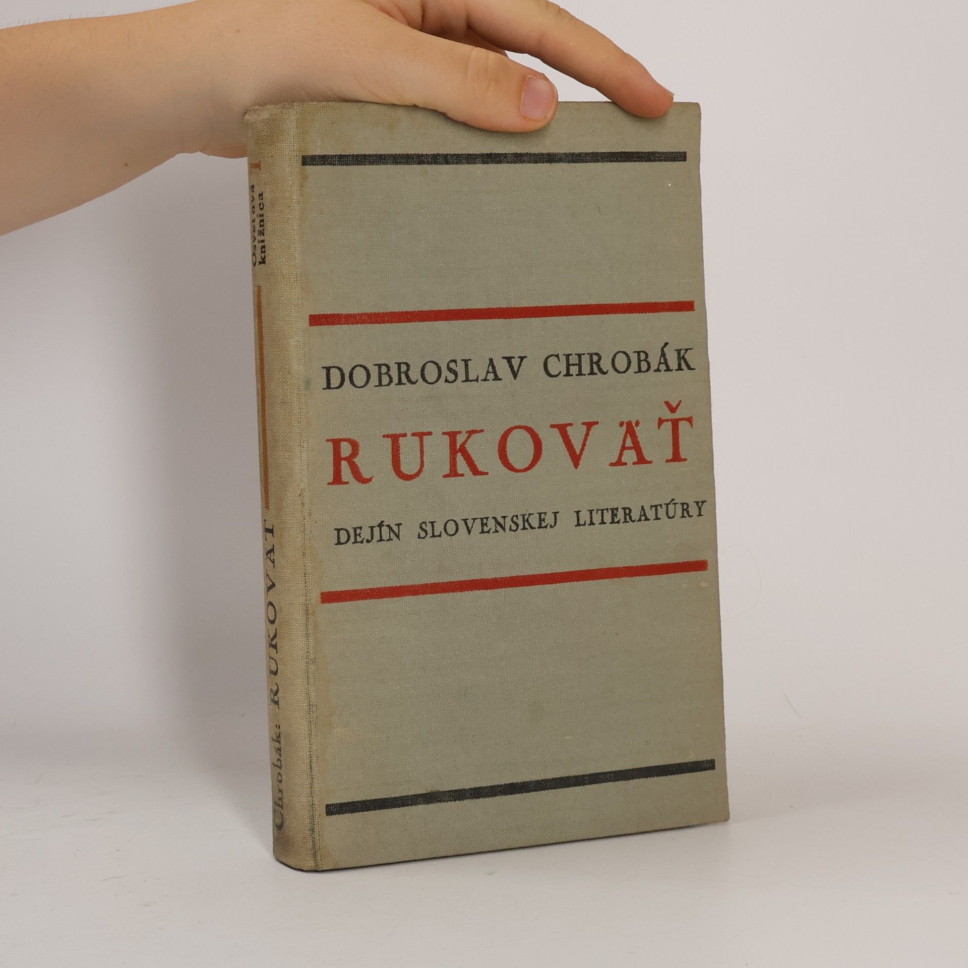 Dobroslav Chrobák Rukoväť dejín slovenskej literatúry