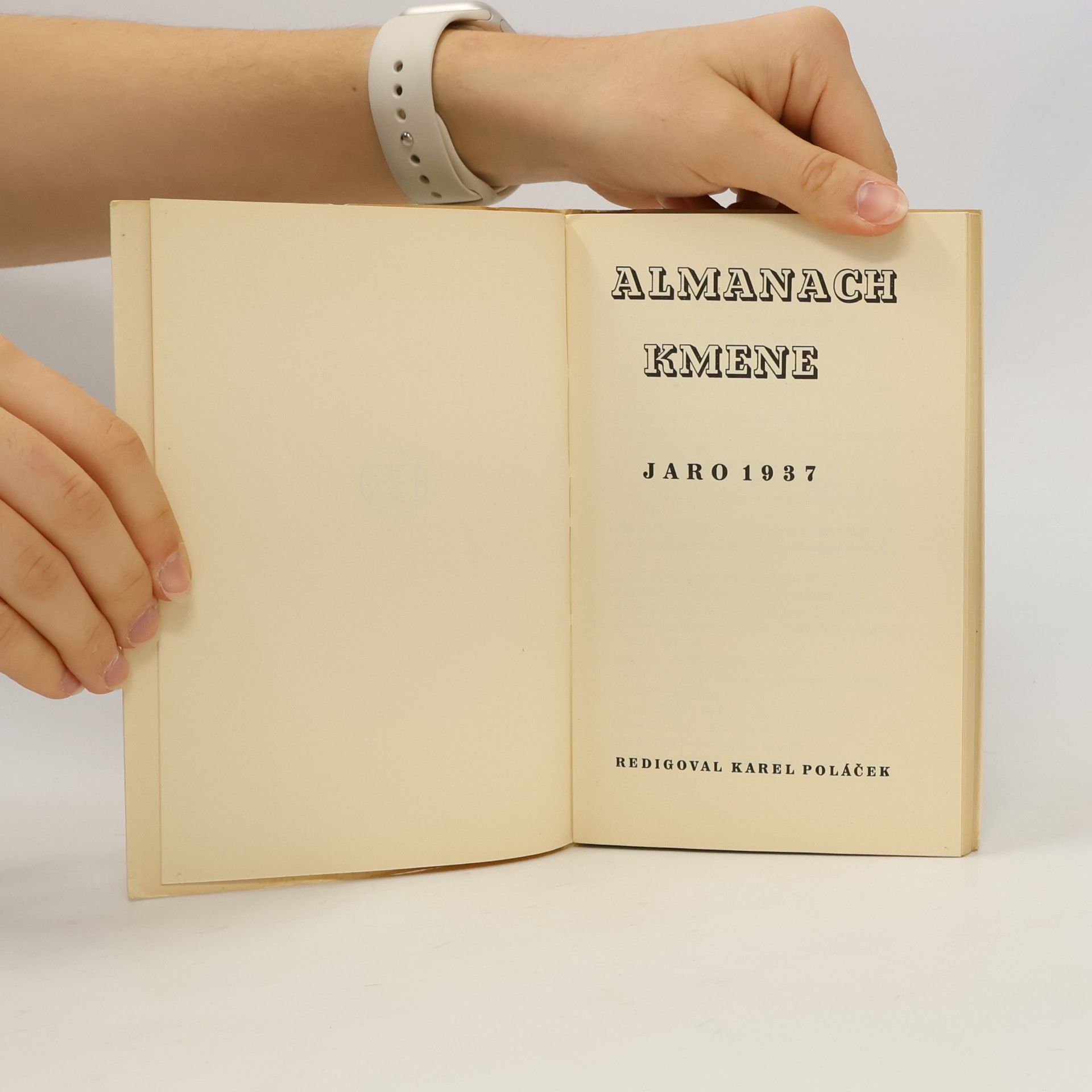Kolektiv autorů Almanach kmene. Jaro 1937