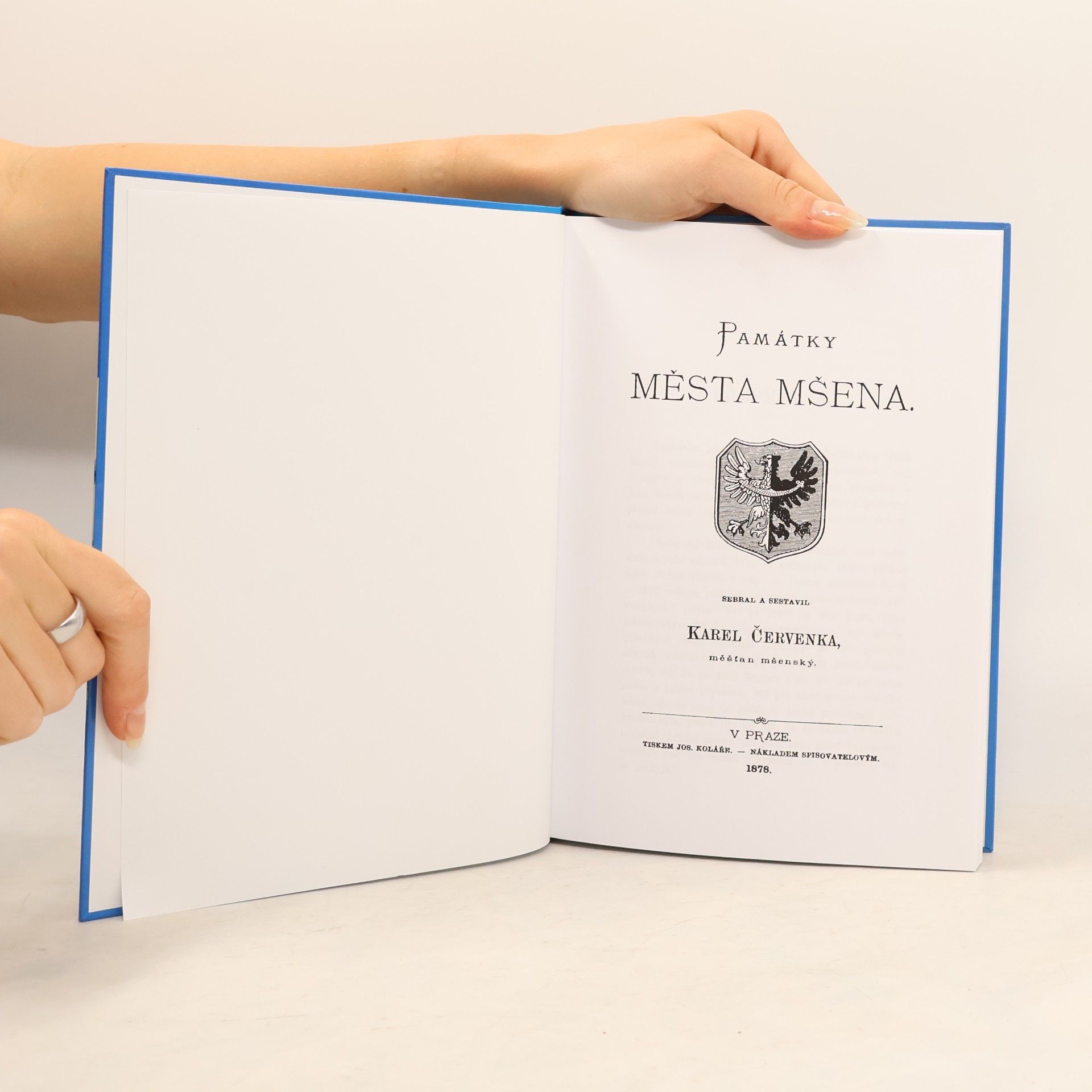 Karel Červenka Památky města Mšena