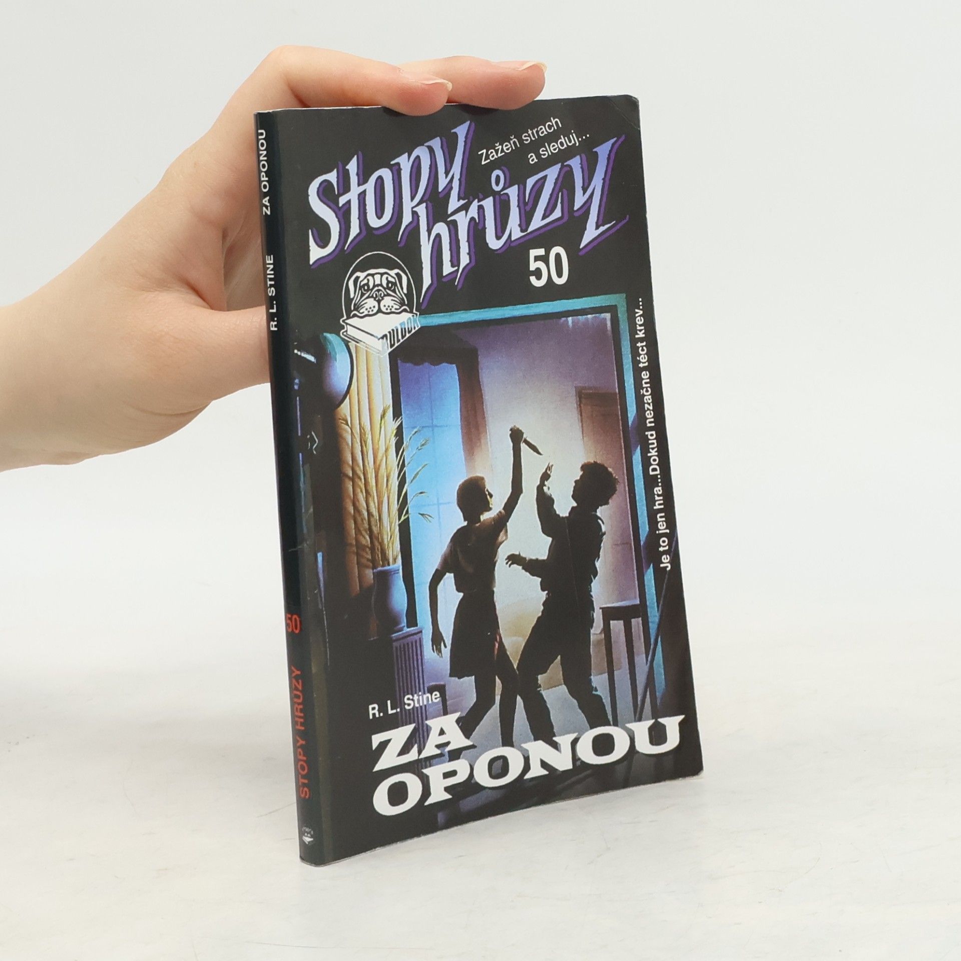R. L. Stine Stopy hrůzy 50: Za oponou