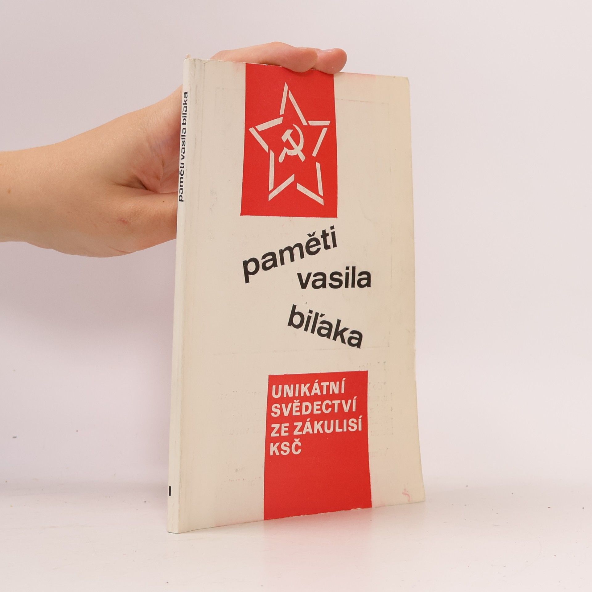 Paměti Vasila Biľaka. I.