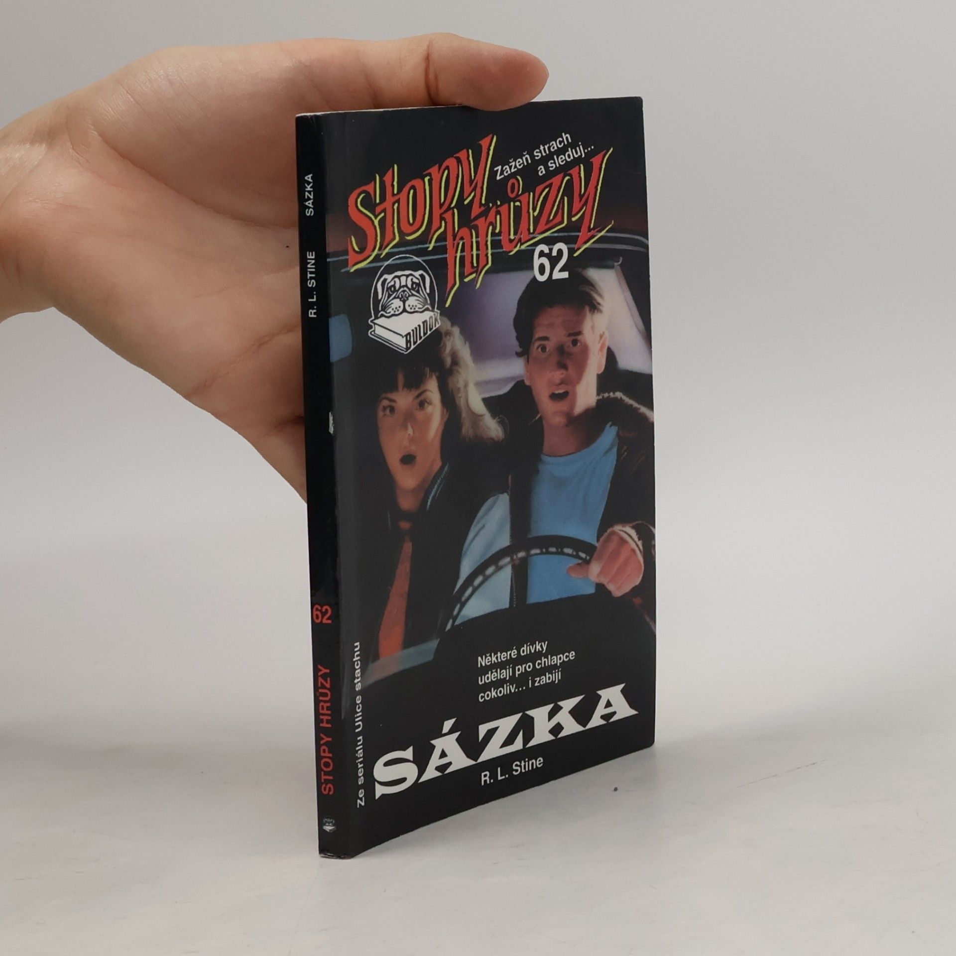 R. L. Stine Sázka. Stopy hrůzy 62