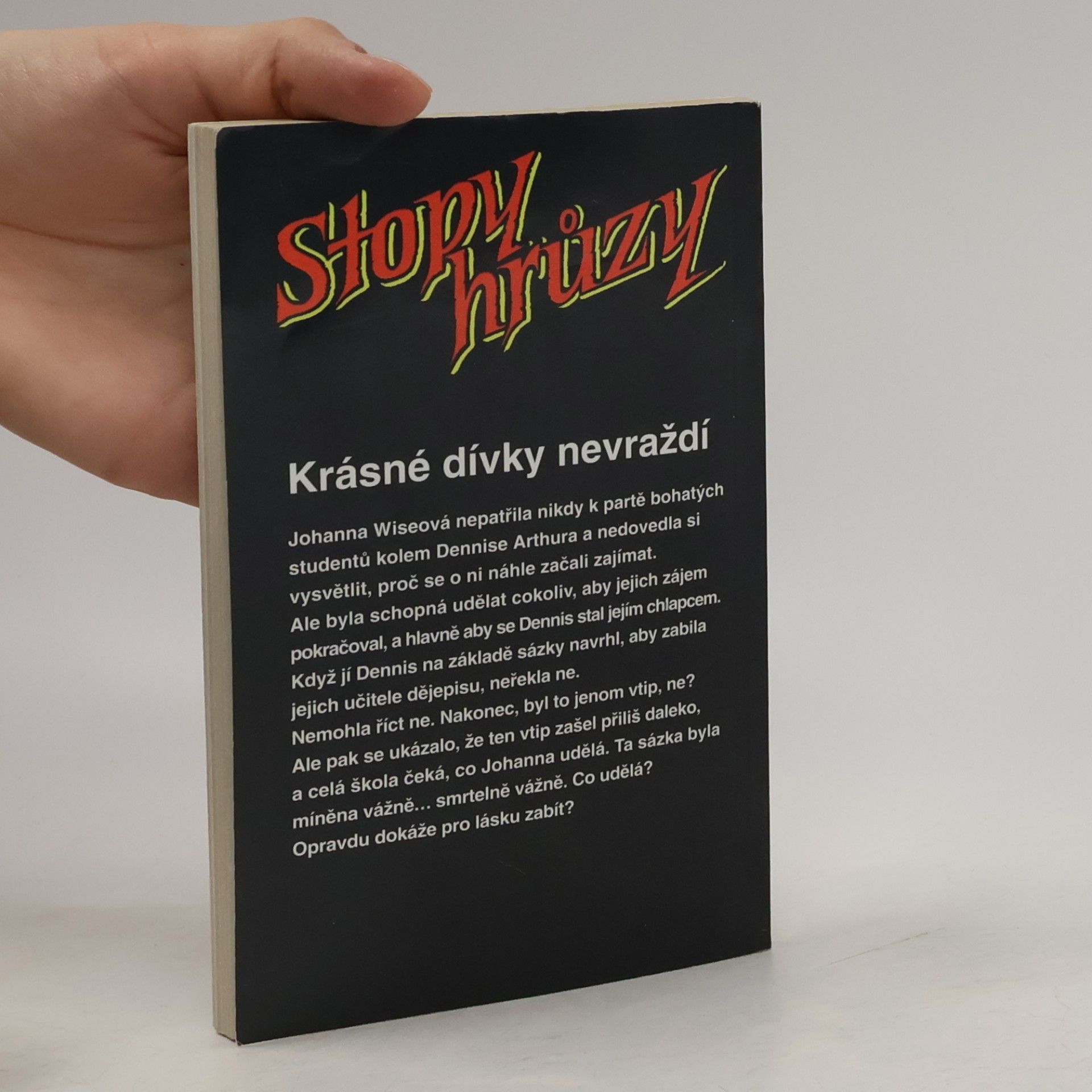 R. L. Stine Sázka. Stopy hrůzy 62