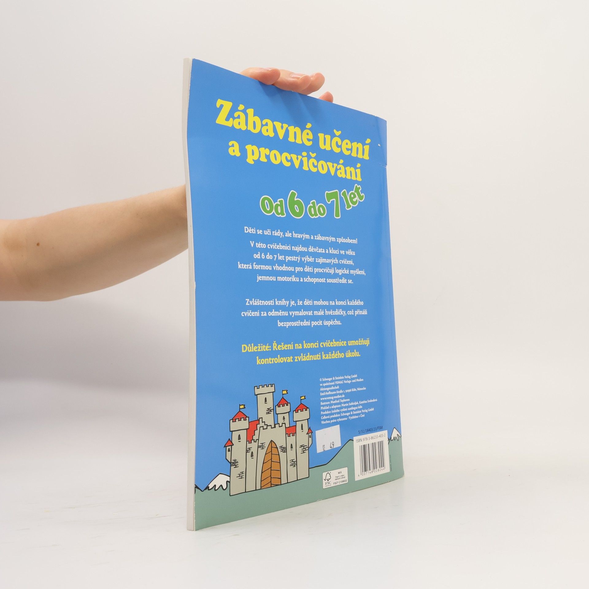 Autores varios Zábavné učení a procvičování od 6 do 7 let
