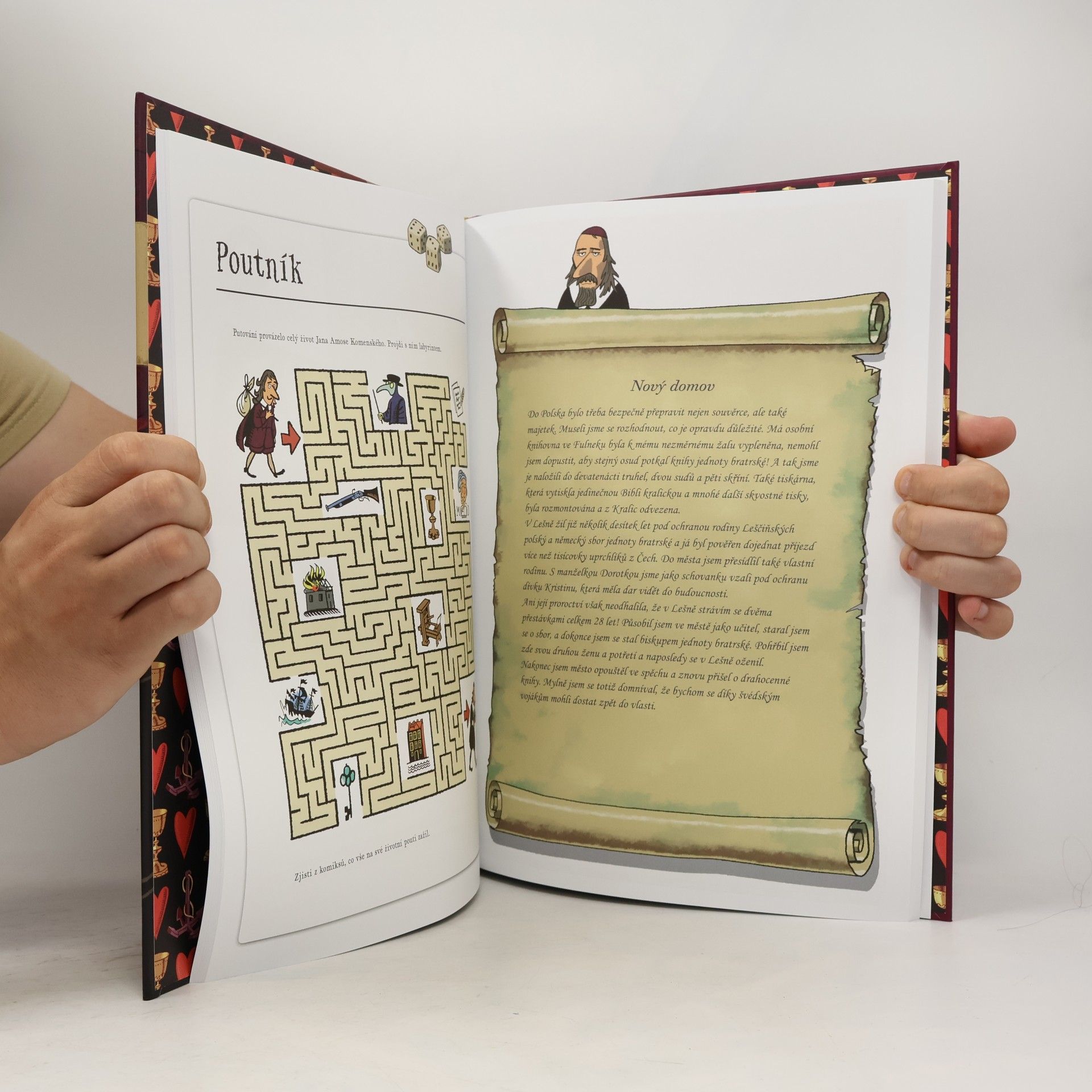 Klára Smolíková S Komenským do komiksu – Únikovka s Amosem