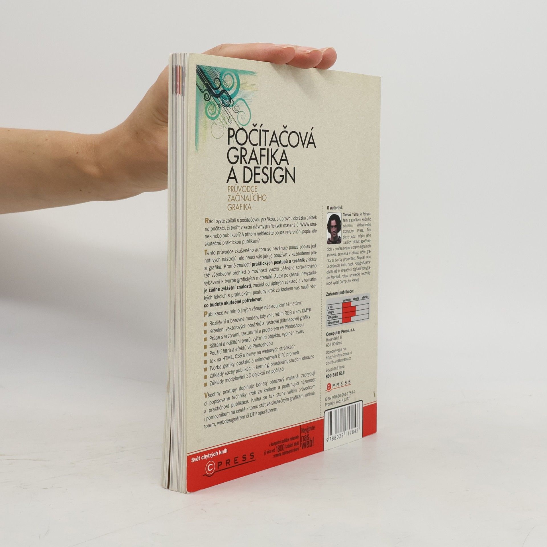 Tomáš Tůma Počítačová grafika a design. Průvodce začínajícího grafika