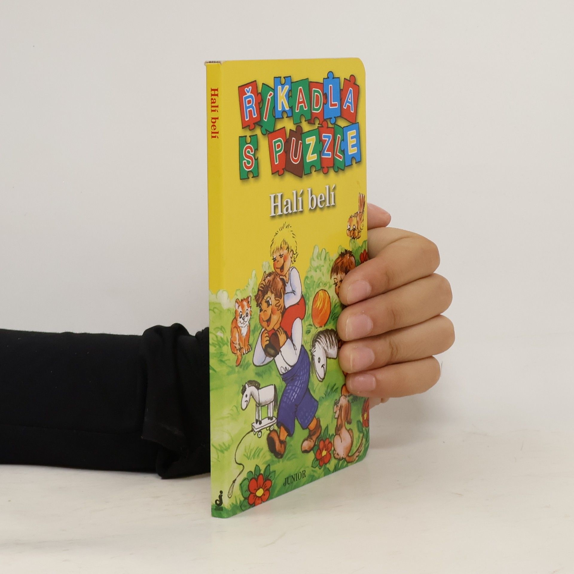 Vladimíra Vopičková Halí belí (Říkadla s puzzle)