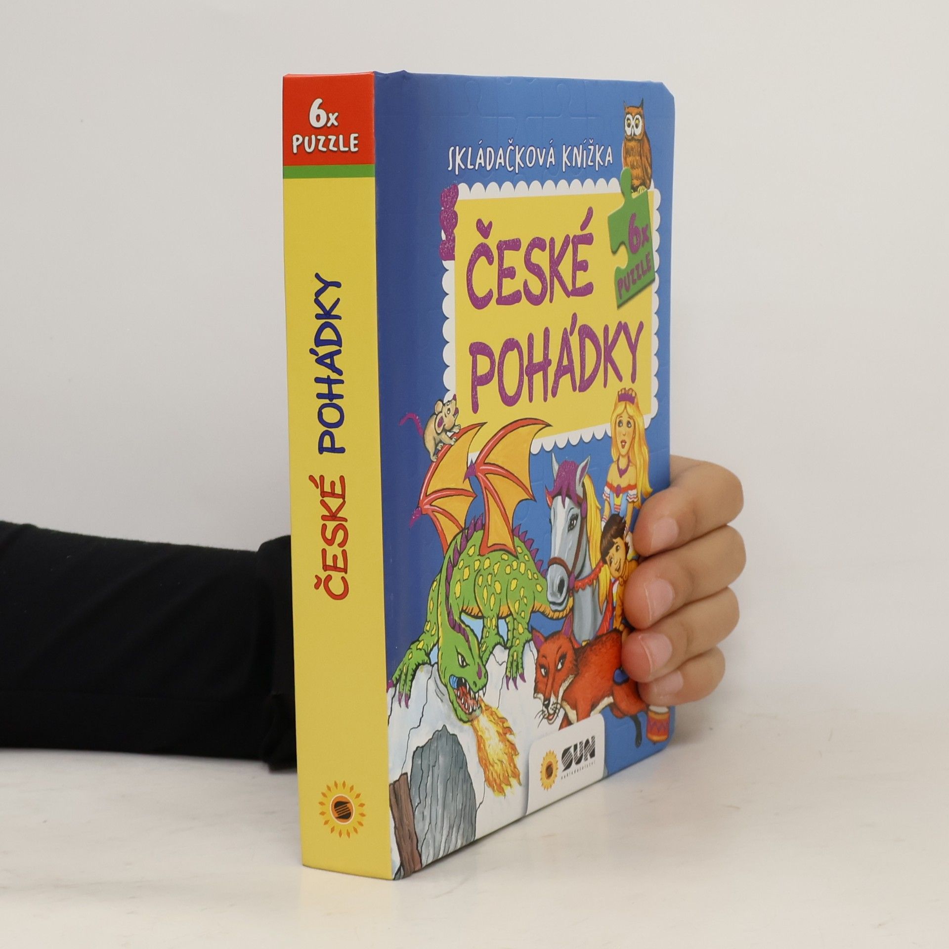 Autorenkollektiv České pohádky puzzle - Skládačková knížka