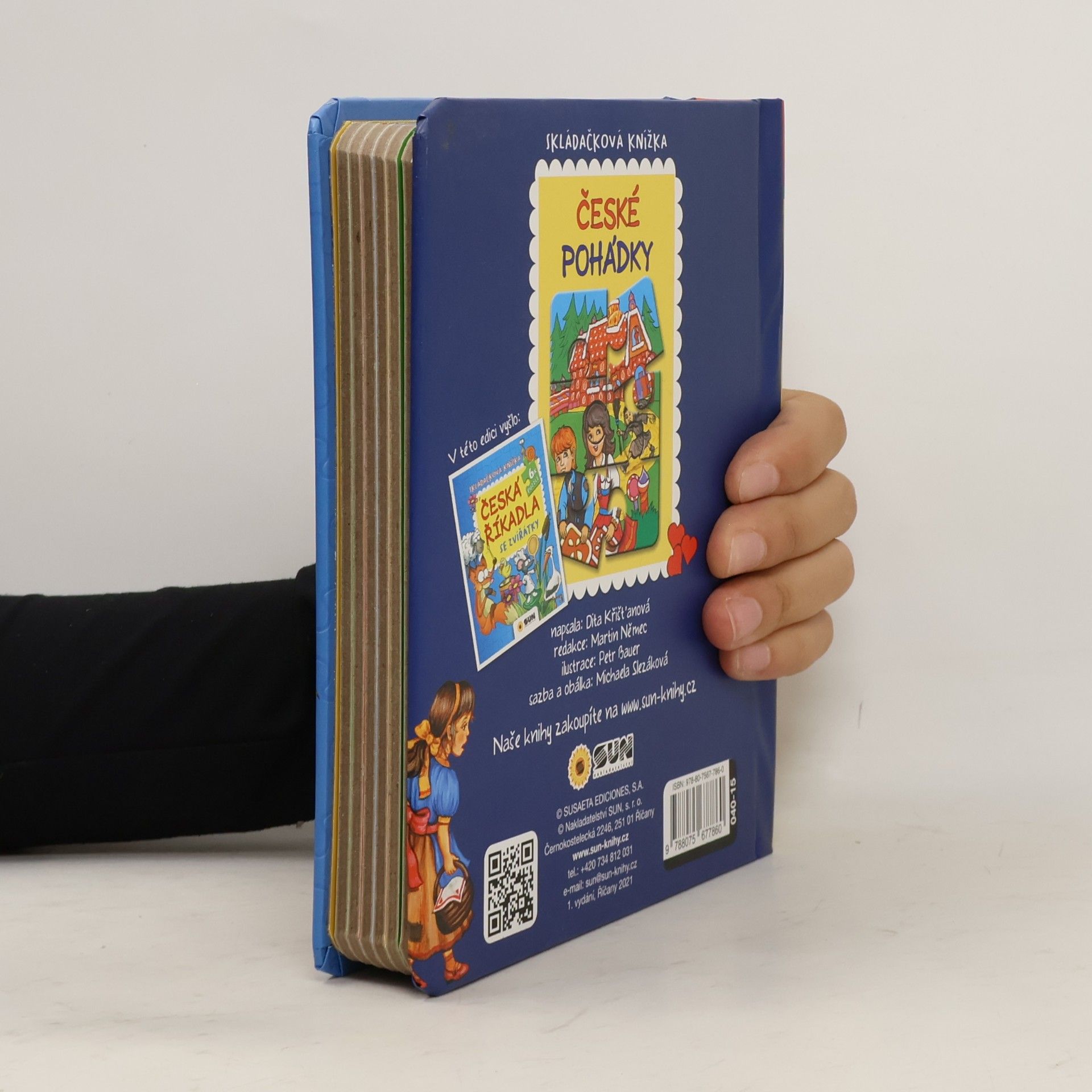 Autorenkollektiv České pohádky puzzle - Skládačková knížka