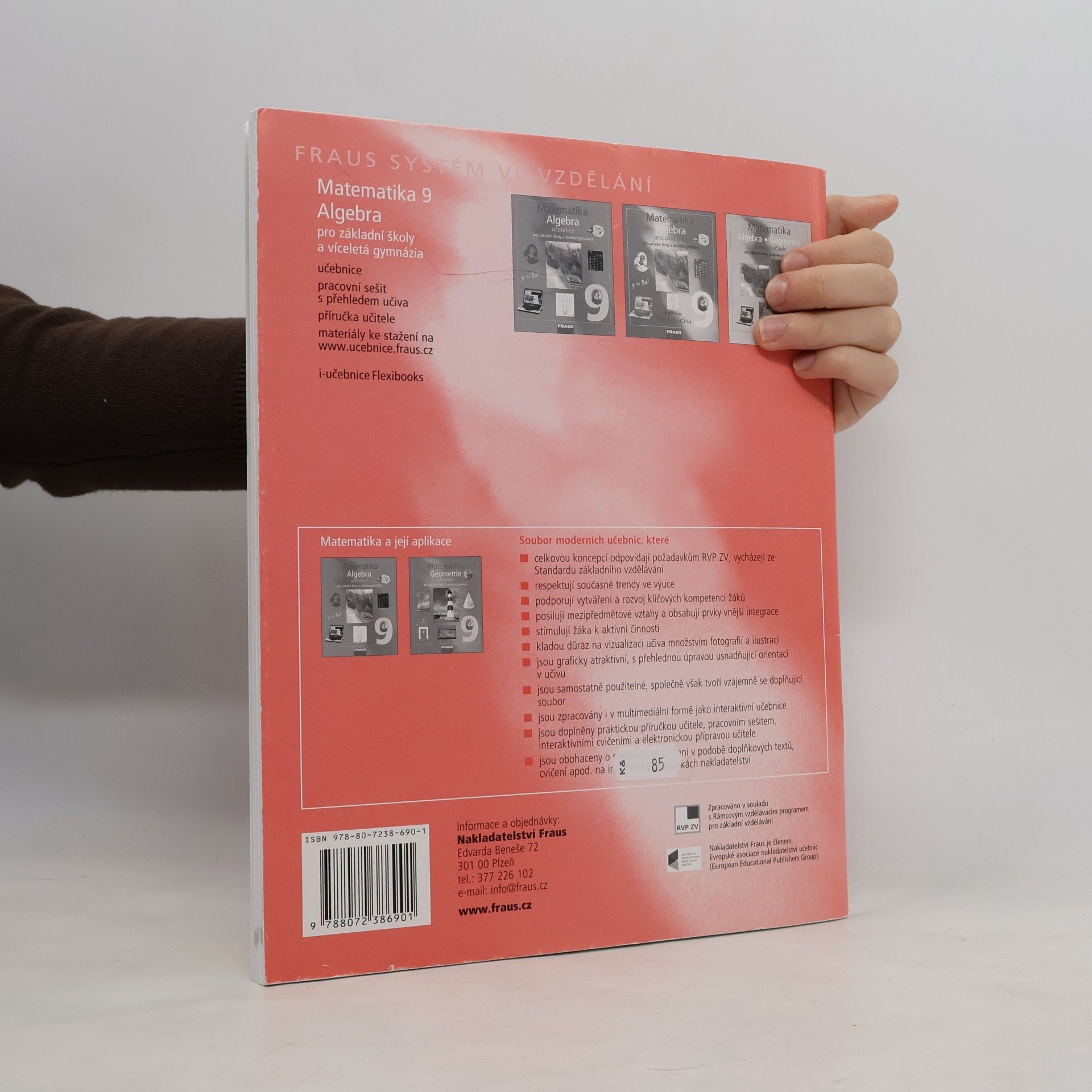 Collectif d'auteurs Matematika 9 Algebra - Pracovní sešit