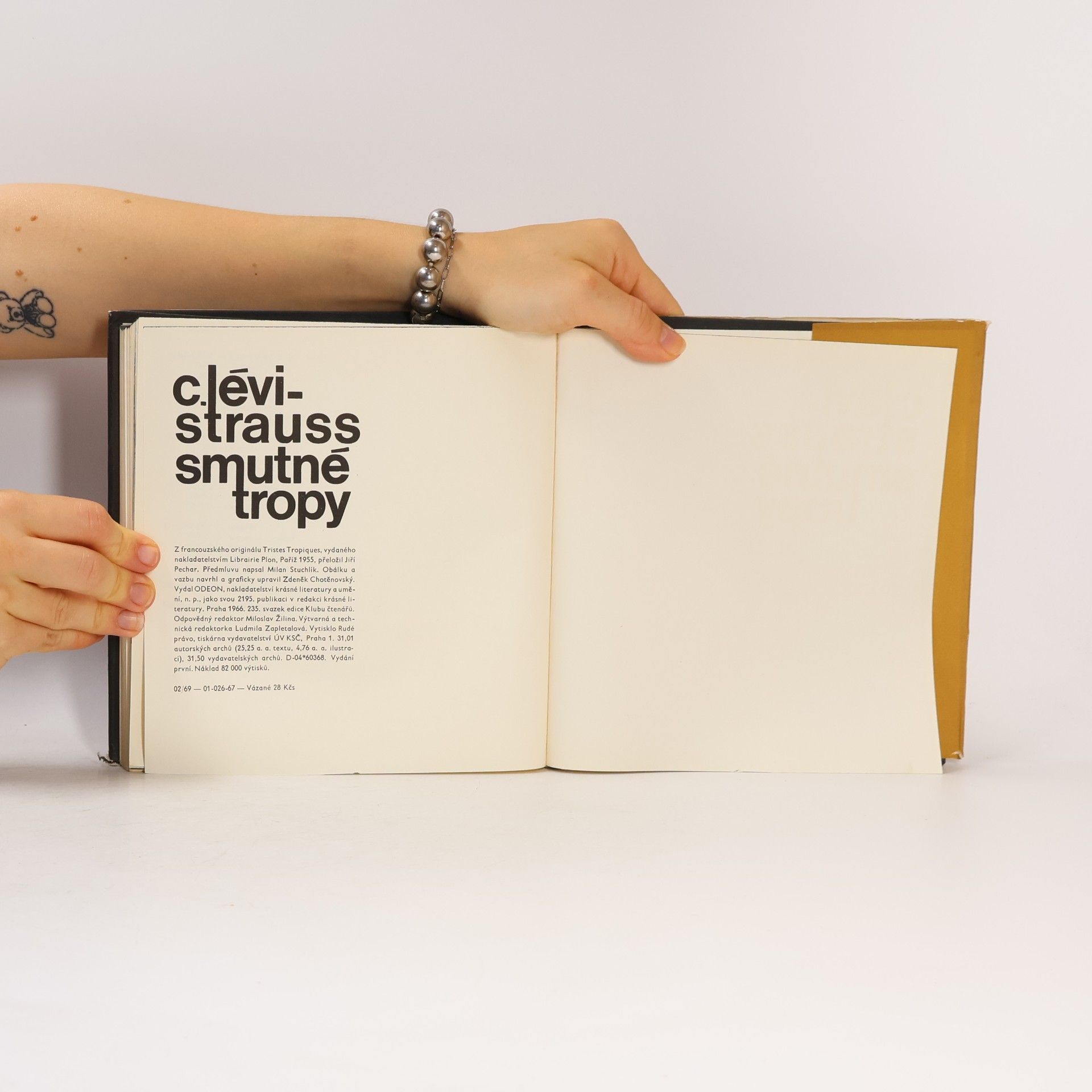 C. Lévi-Strauss Smutné tropy