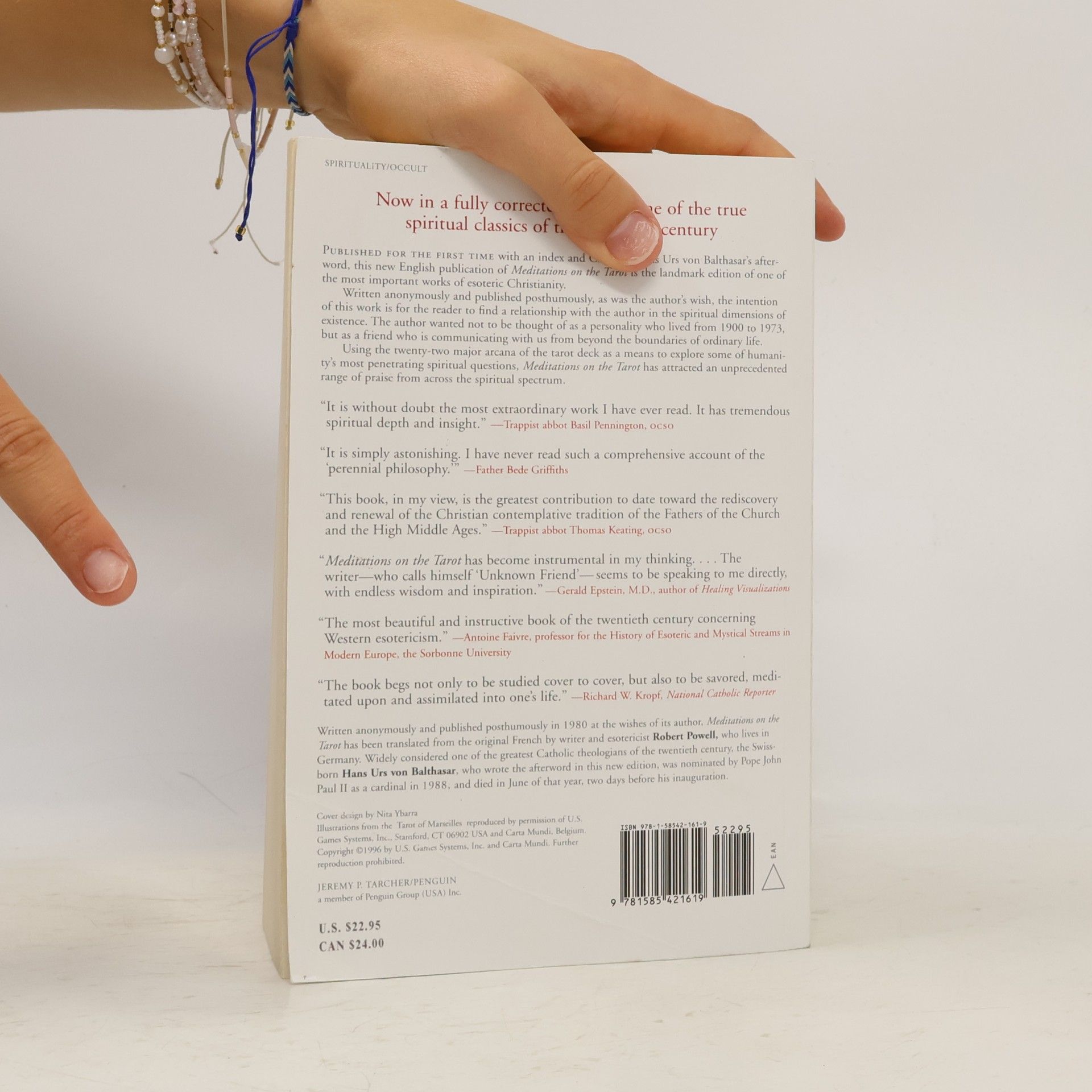 anonym Meditations on the Tarot