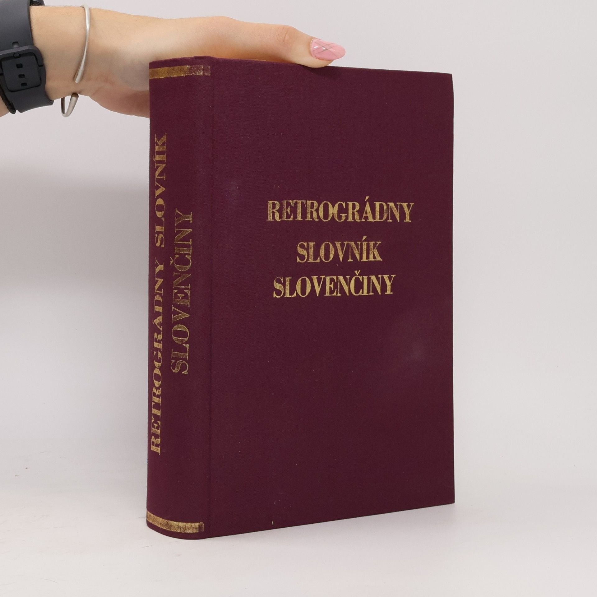 Jozef Mistrík Retrográdny slovník slovenčiny