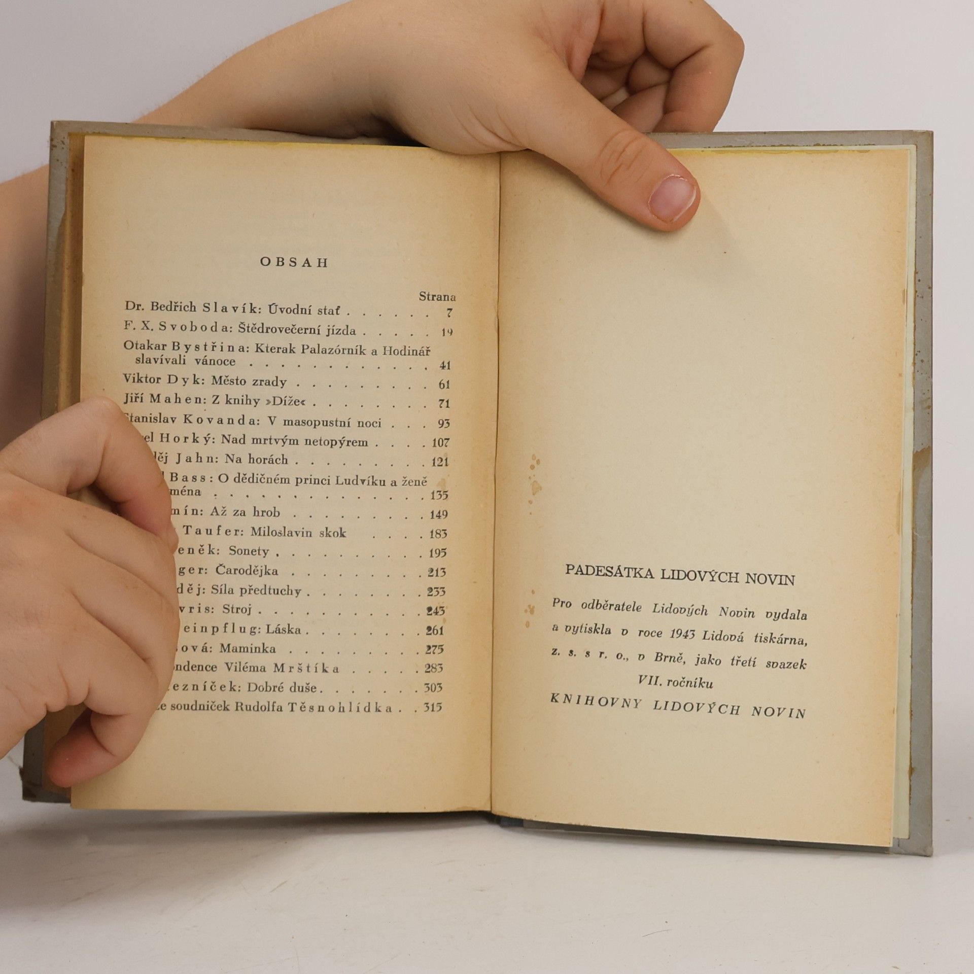 Collectif d'auteurs Padesátka Lidových novin