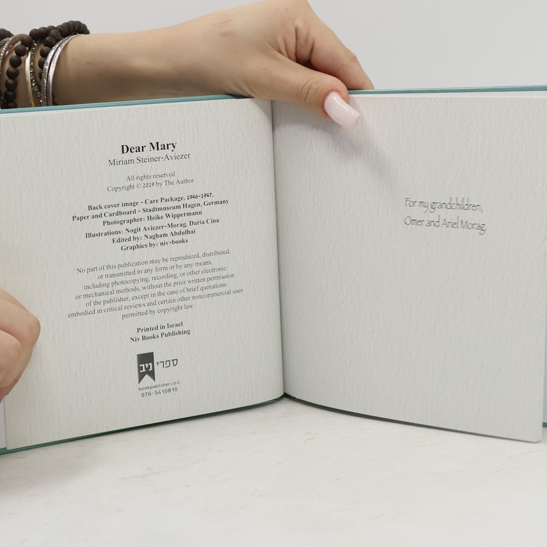 Miriam Steiner-Aviezer Dear Mary