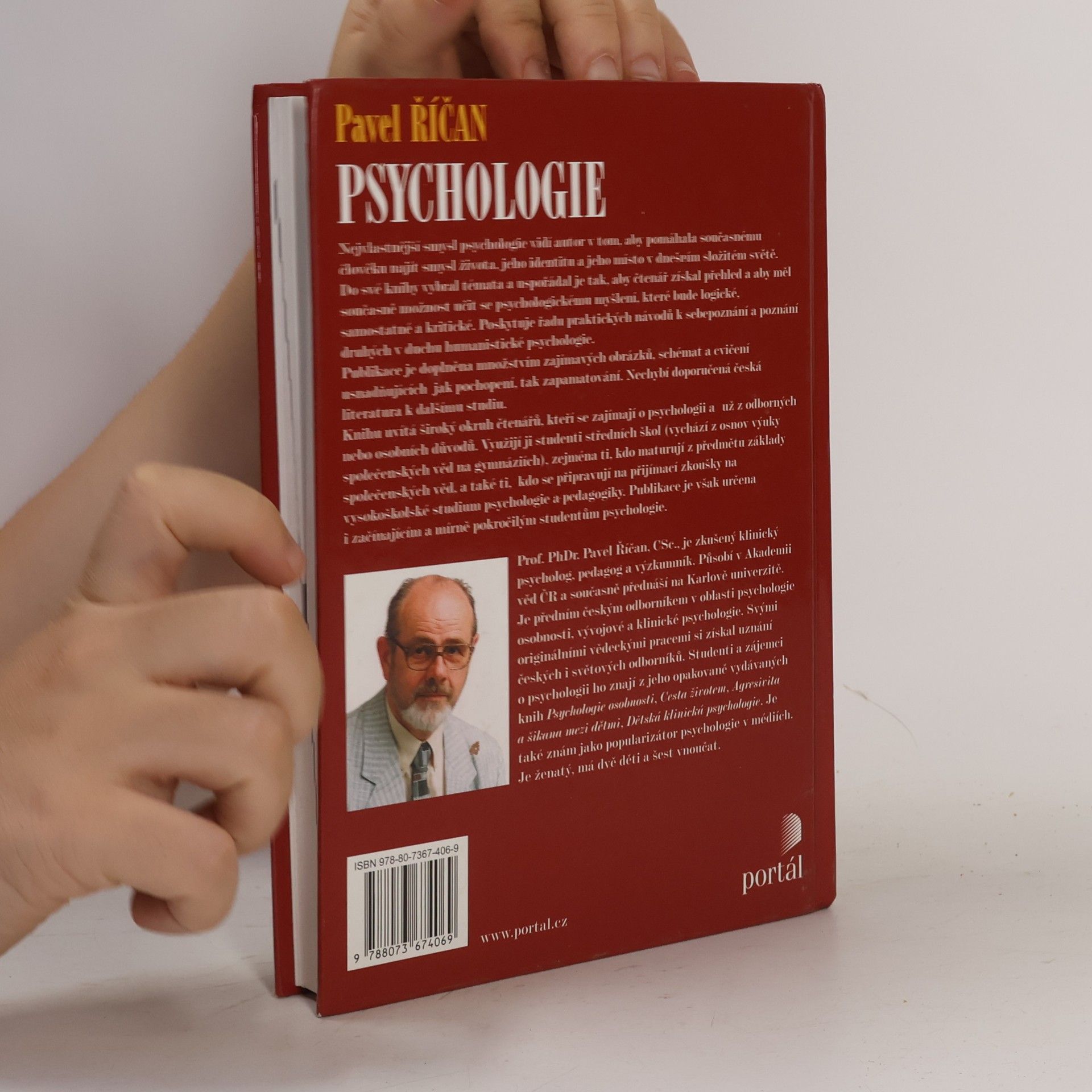 Pavel Říčan Psychologie: Příručka pro studenty